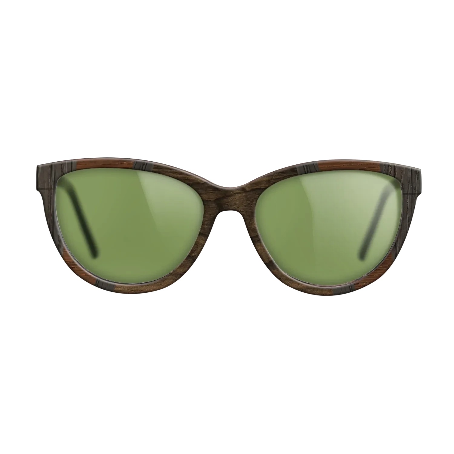 Ziricote Dark Quartered,Wenge,Walnut: Straight Grain,Fumed Oak: Recursive - The Maiden - Cat - 1586 - SIRIS wood optic