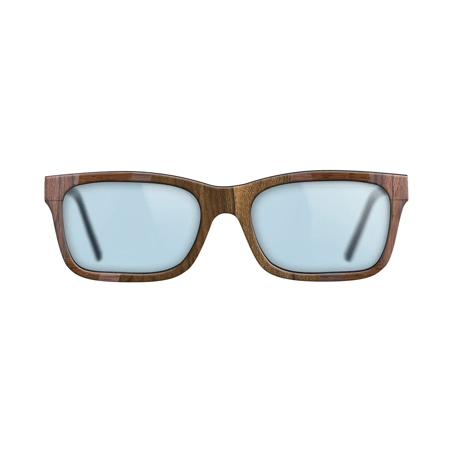 Walnut: Straight Grain,Ziricote Light Quartered,Wenge,Rosewood Reconstituted: Recursive - The Sage - Rectangle - 908 - SIRIS wood optic