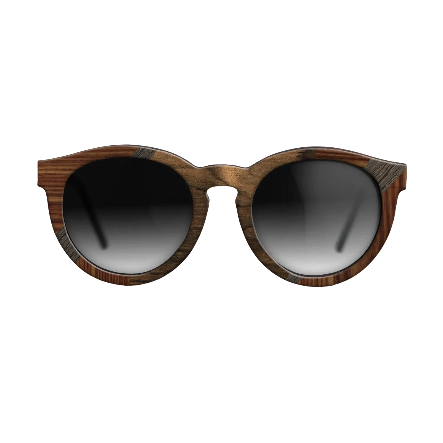 Olive Burl,Ziricote Dark Quartered,Fumed Oak,Kingwood: Recursive - The Rebel - Round - 1698 - SIRIS wood optic