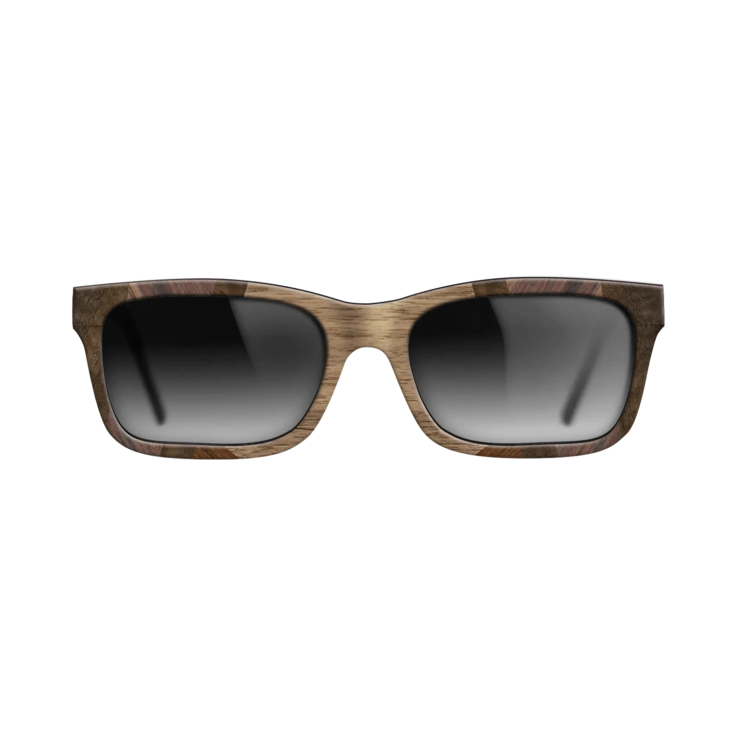 Walnut: Straight Grain,Wenge,Rosewood Reconstituted,Walnut Burl,Ziricote Dark Quartered: Recursive - The Sage - Rectangle - 1656 - SIRIS wood optic