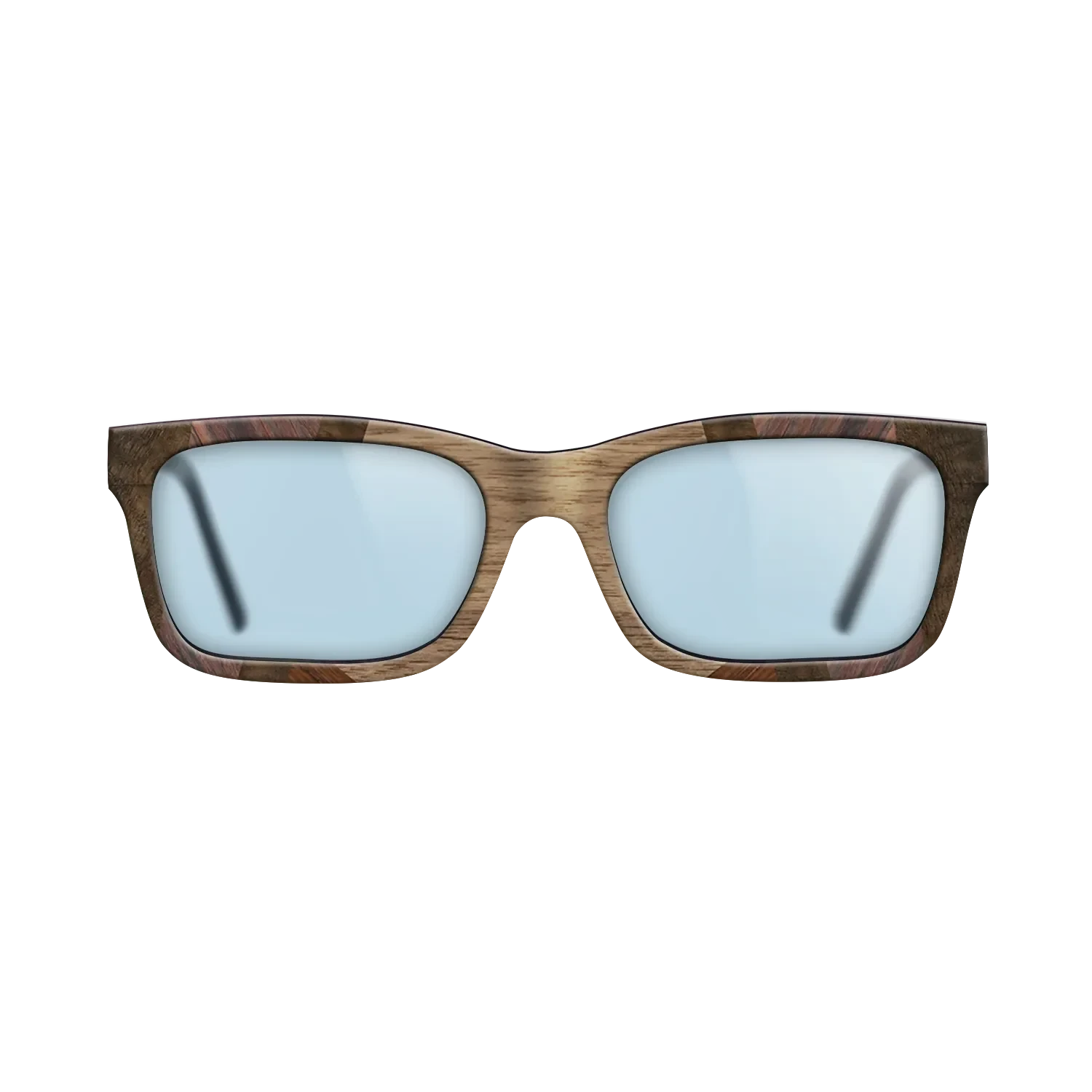 Walnut: Straight Grain,Wenge,Rosewood Reconstituted,Walnut Burl,Ziricote Dark Quartered: Recursive - The Sage - Rectangle - 1656 - SIRIS wood optic