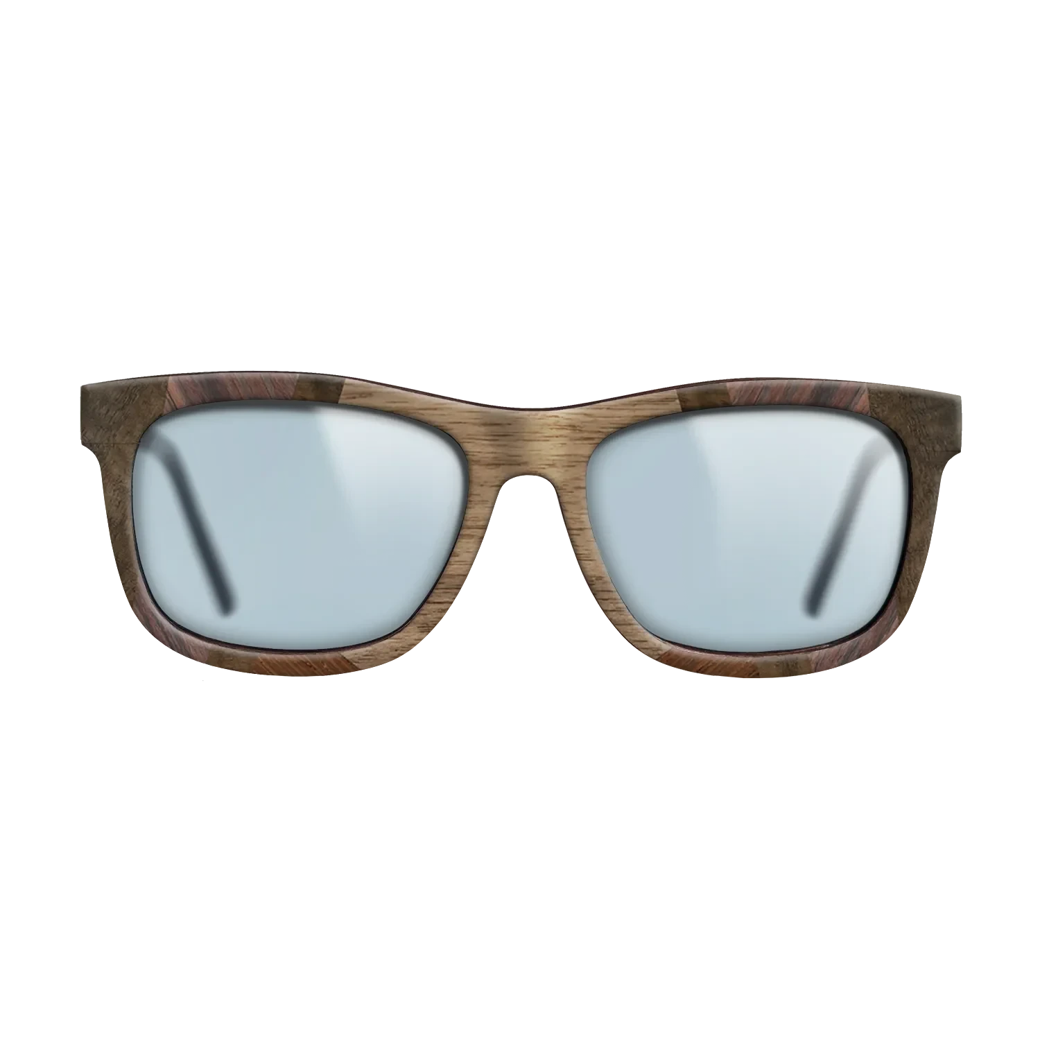 Walnut: Straight Grain,Wenge,Rosewood Reconstituted,Walnut Burl,Ziricote Dark Quartered: Recursive - The Hero - Square - 1656 - SIRIS wood optic