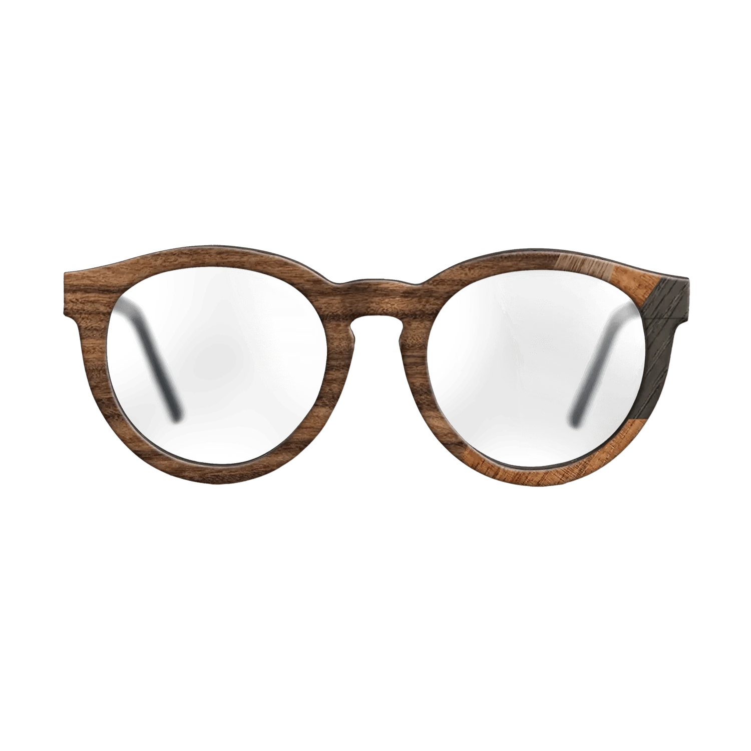 Kingwood,Koa,Fumed Oak,Walnut: Straight Grain: Fractal - The Rebel - Round - 2061 - SIRIS wood optic