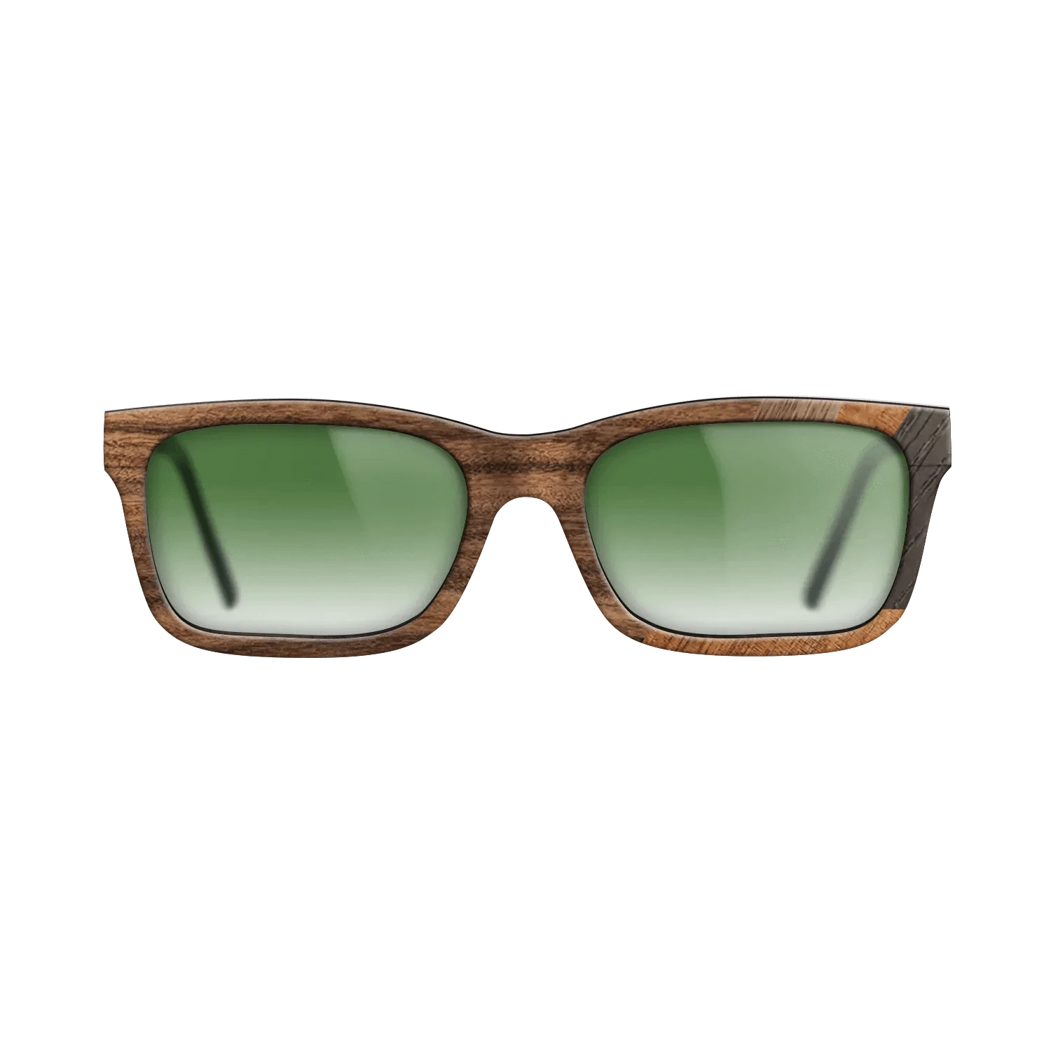 Kingwood,Koa,Fumed Oak,Walnut: Straight Grain: Fractal - The Sage - Rectangle - 2061 - SIRIS wood optic