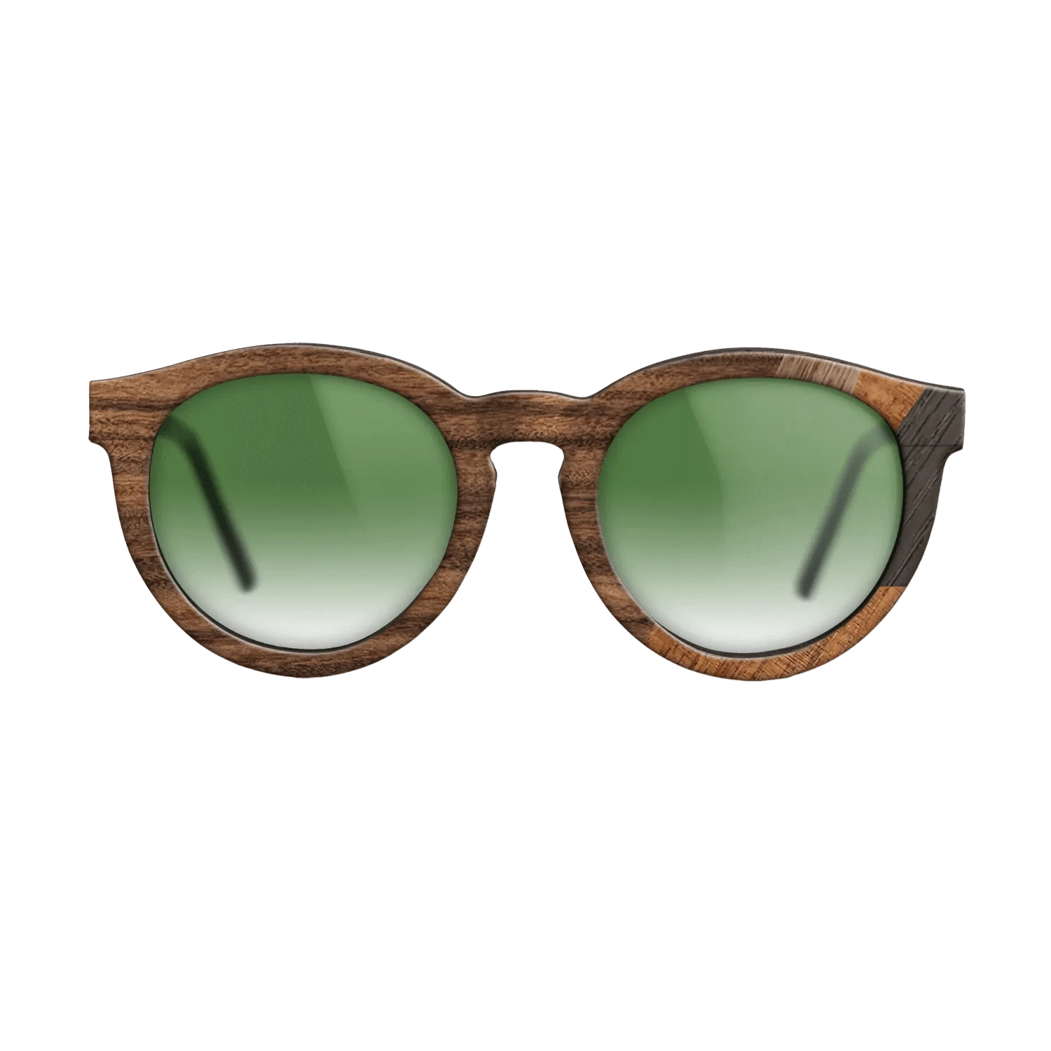 Kingwood,Koa,Fumed Oak,Walnut: Straight Grain: Fractal - The Rebel - Round - 2061 - SIRIS wood optic