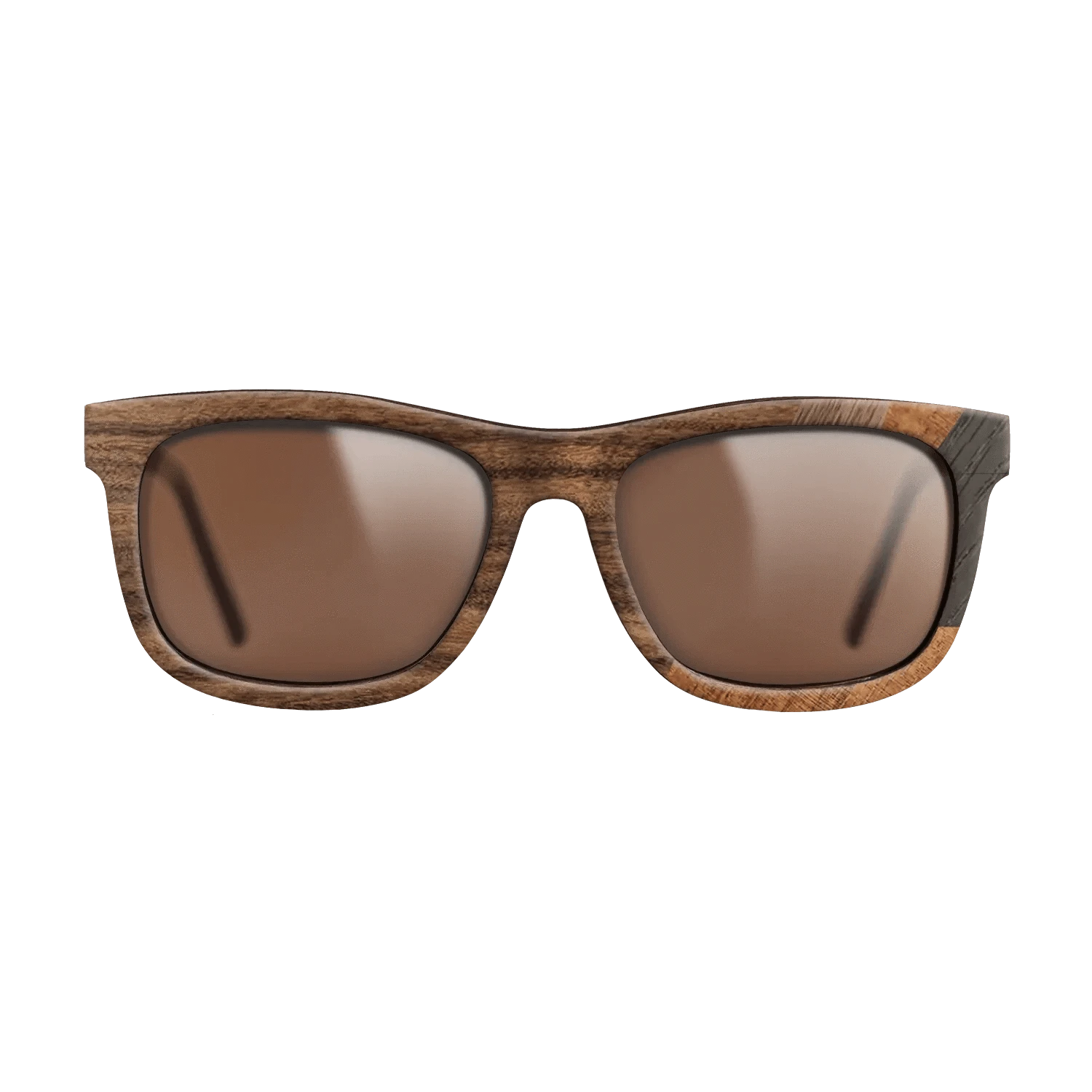 Kingwood,Koa,Fumed Oak,Walnut: Straight Grain: Fractal - The Hero - Square - 2061 - SIRIS wood optic