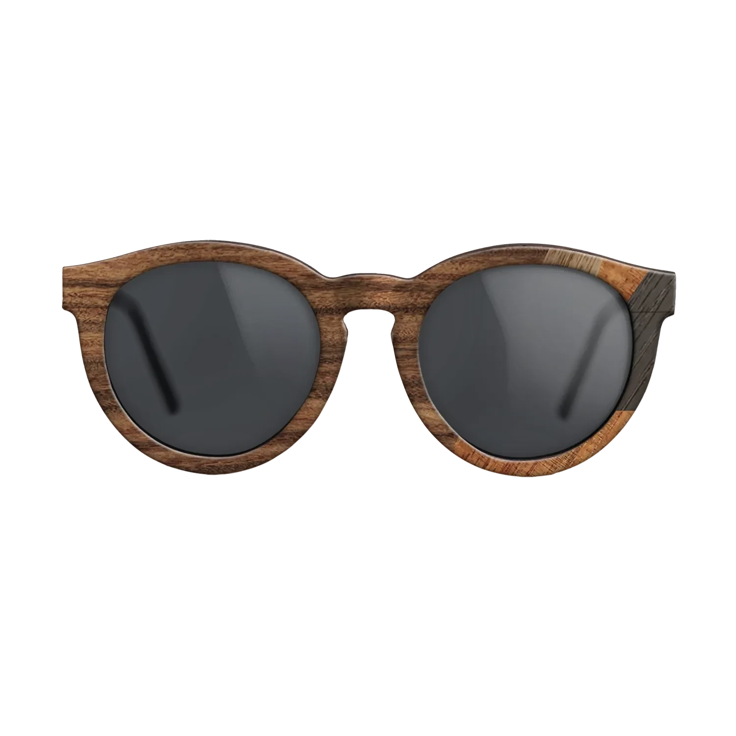 Kingwood,Koa,Fumed Oak,Walnut: Straight Grain: Fractal - The Rebel - Round - 2061 - SIRIS wood optic