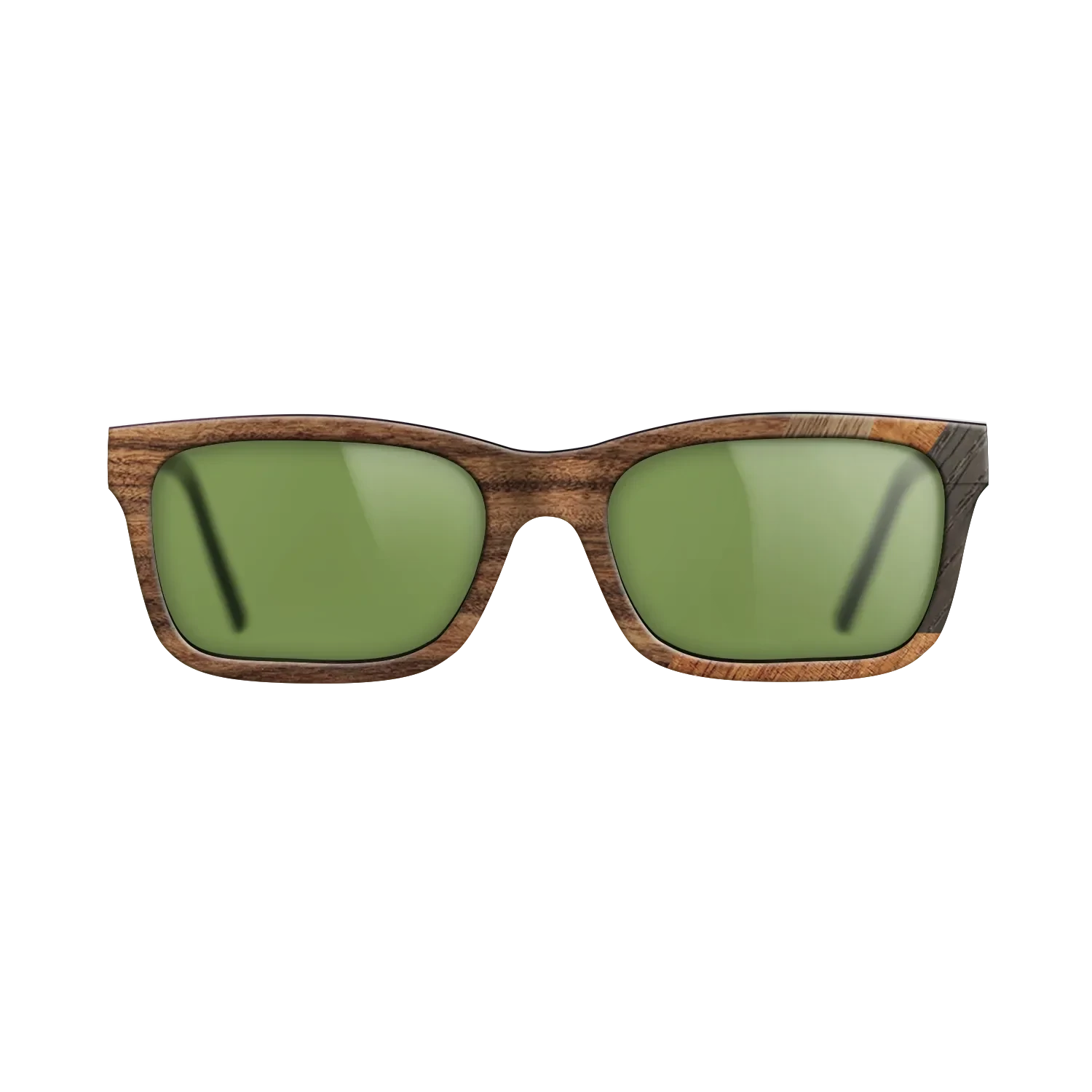 Kingwood,Koa,Fumed Oak,Walnut: Straight Grain: Fractal - The Sage - Rectangle - 2061 - SIRIS wood optic