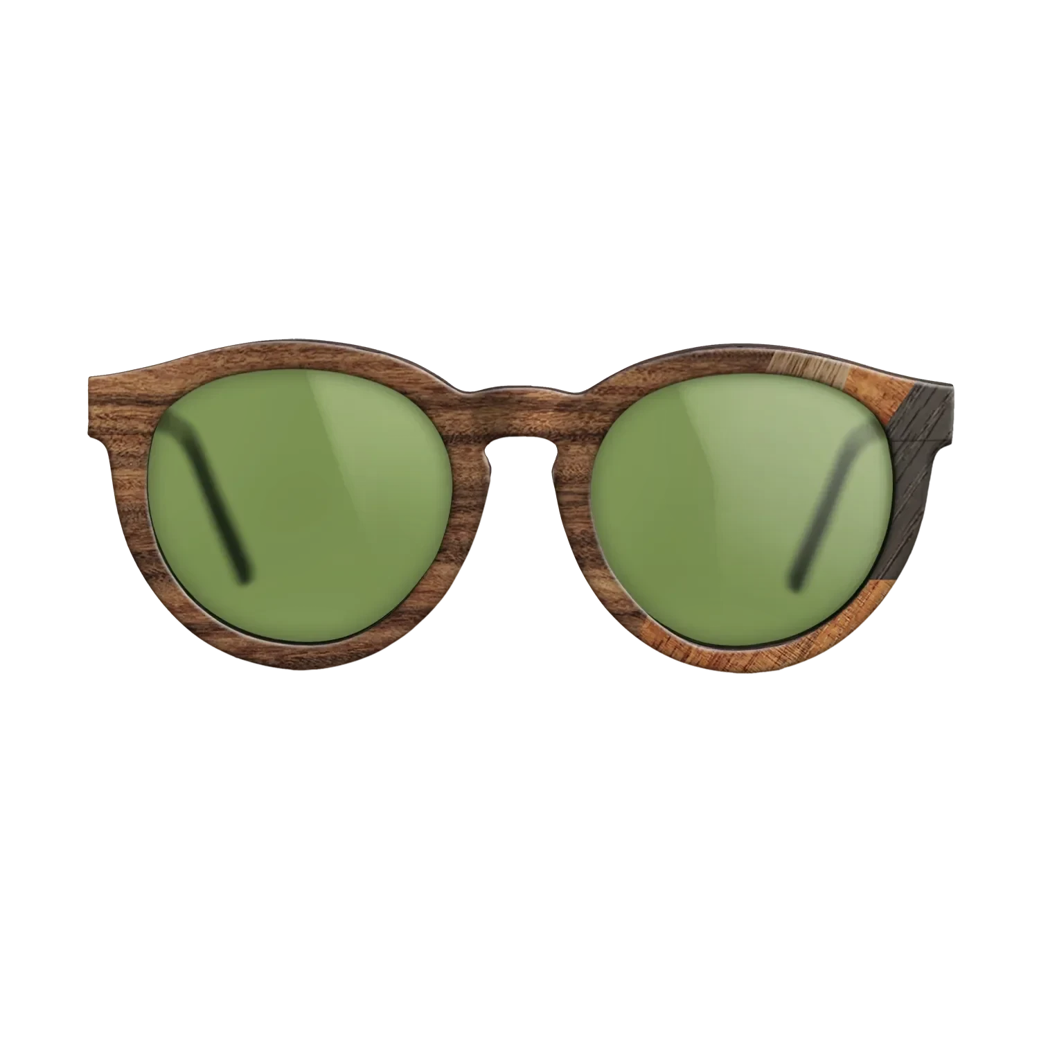 Kingwood,Koa,Fumed Oak,Walnut: Straight Grain: Fractal - The Rebel - Round - 2061 - SIRIS wood optic