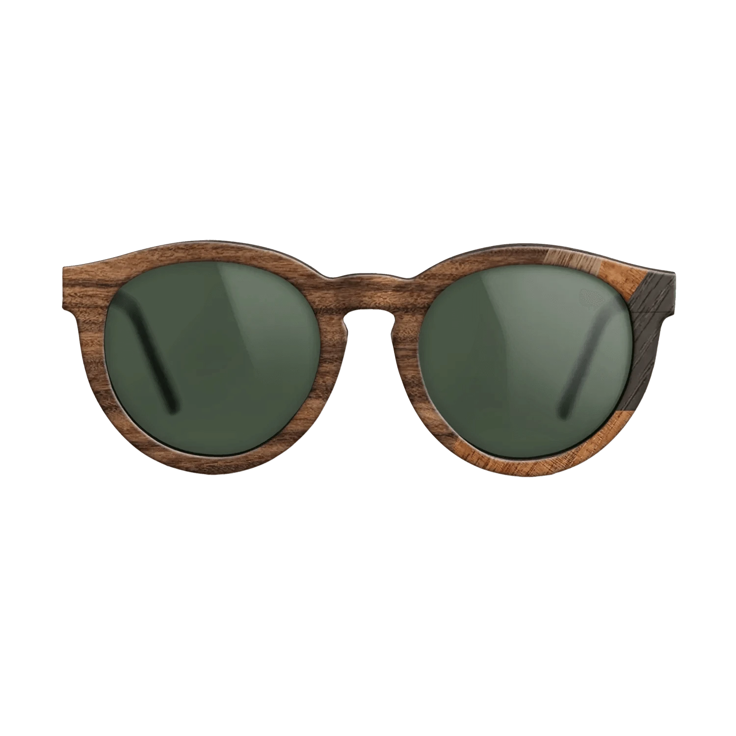 Kingwood,Koa,Fumed Oak,Walnut: Straight Grain: Fractal - The Rebel - Round - 2061 - SIRIS wood optic