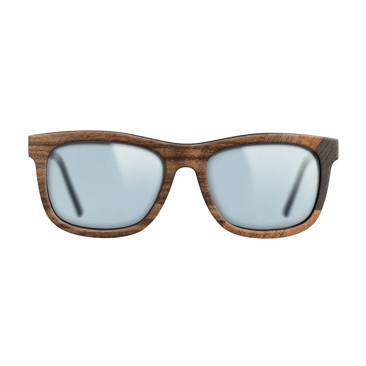 Kingwood,Koa,Fumed Oak,Walnut: Straight Grain: Fractal - The Hero - Square - 2061 - SIRIS wood optic
