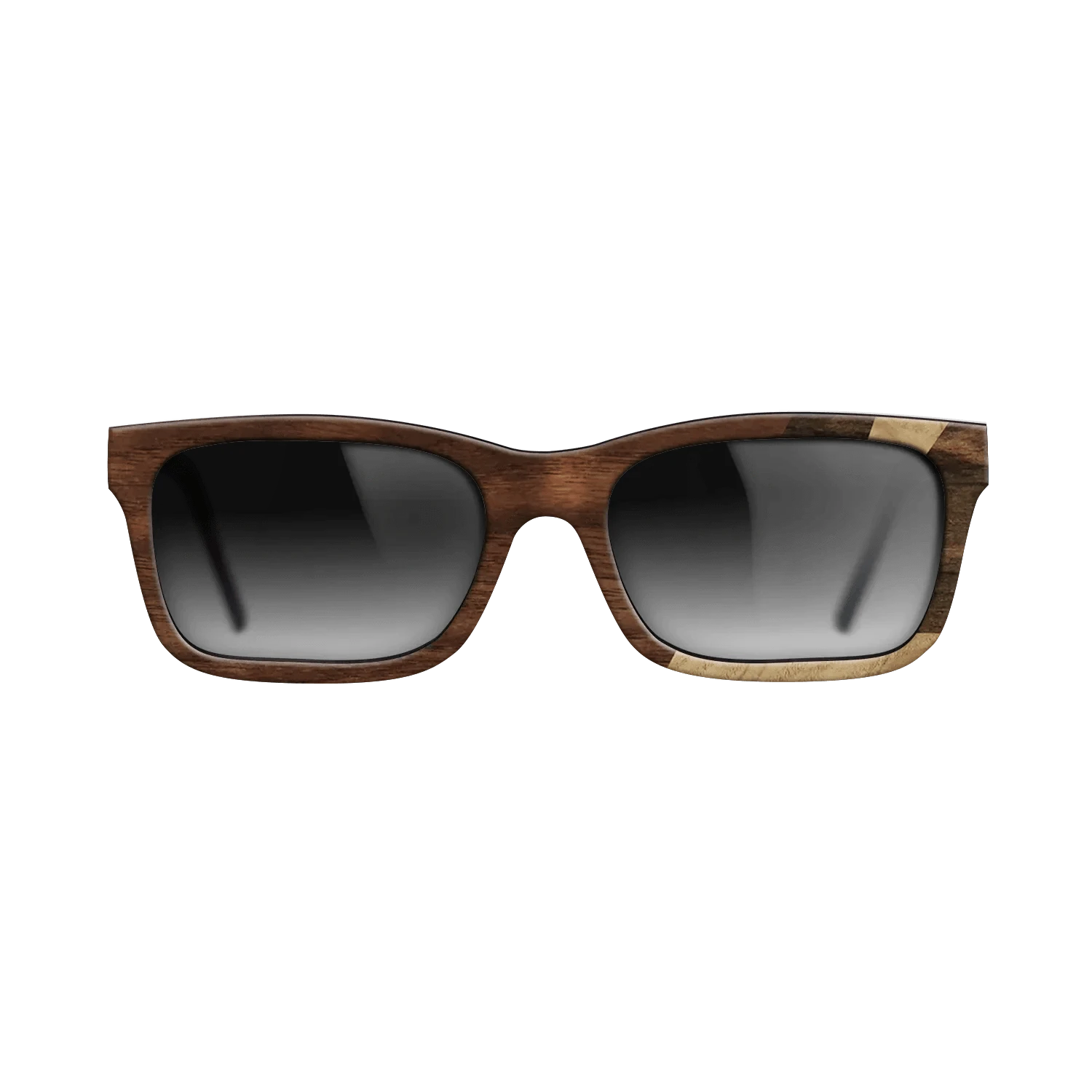 Ziricote Dark Quartered,Olive Burl,Walnut Claro Light,Walnut Claro Dark: Fractal - The Sage - Rectangle - 1678 - SIRIS wood optic