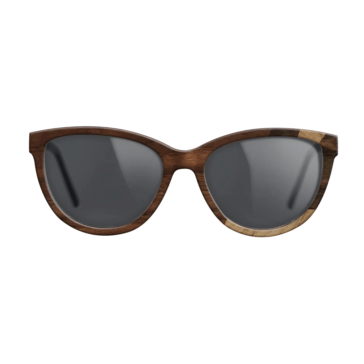 Ziricote Dark Quartered,Olive Burl,Walnut Claro Light,Walnut Claro Dark: Fractal - The Maiden - Cat - 1678 - SIRIS wood optic