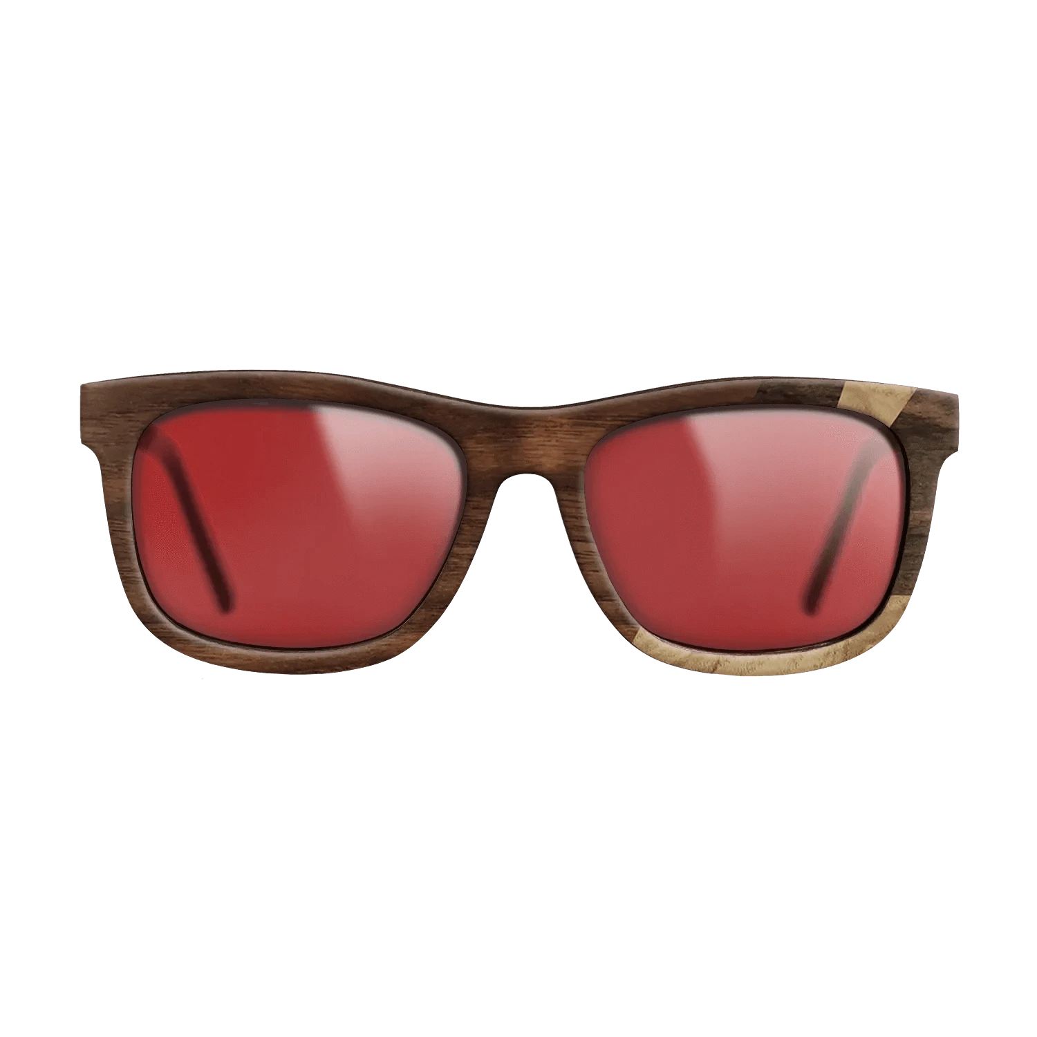 Ziricote Dark Quartered,Olive Burl,Walnut Claro Light,Walnut Claro Dark: Fractal - The Hero - Square - 1678 - SIRIS wood optic