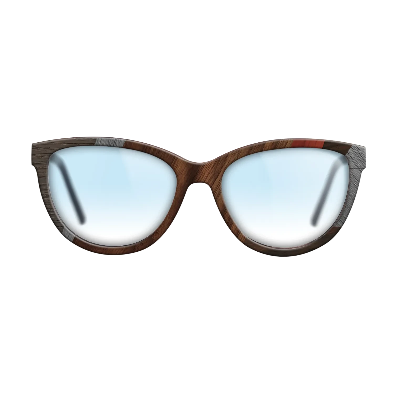 Poplar Dyed: Red,Ziricote Dark Quartered,Fumed Oak,Poplar Dyed: Grey,Walnut Claro Dark,Walnut Claro Light: Fractal - The Maiden - Cat - 1539 - SIRIS wood optic