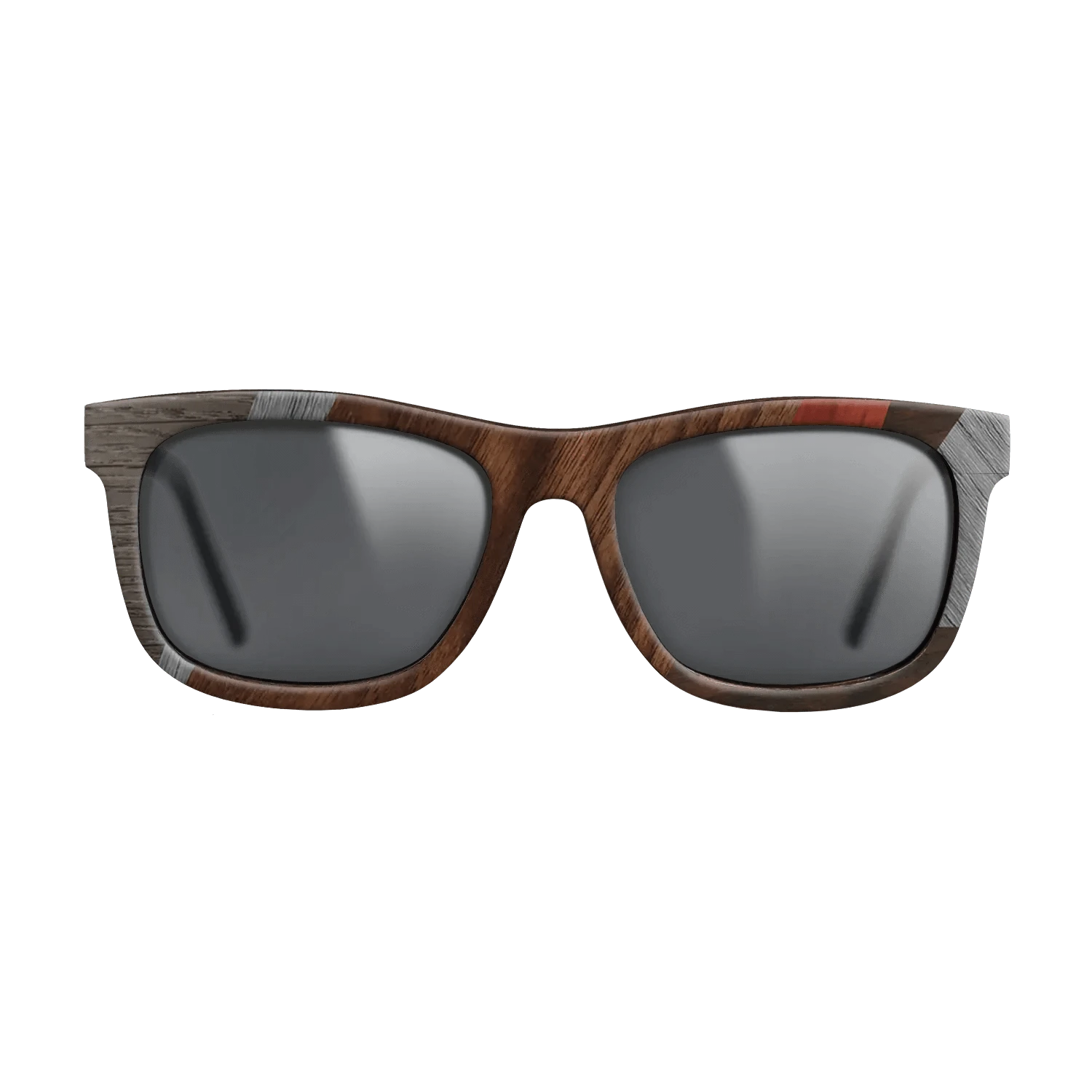 Poplar Dyed: Red,Ziricote Dark Quartered,Fumed Oak,Poplar Dyed: Grey,Walnut Claro Dark,Walnut Claro Light: Fractal - The Hero - Square - 1539 - SIRIS wood optic