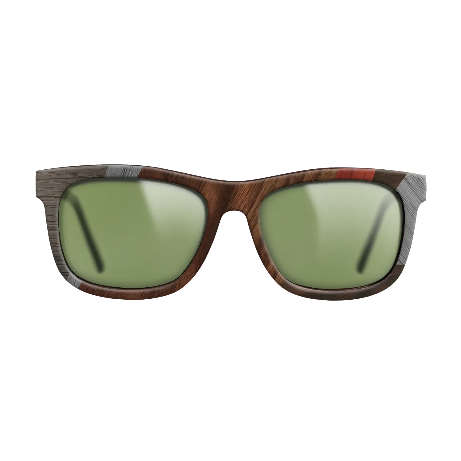 Poplar Dyed: Red,Ziricote Dark Quartered,Fumed Oak,Poplar Dyed: Grey,Walnut Claro Dark,Walnut Claro Light: Fractal - The Hero - Square - 1539 - SIRIS wood optic