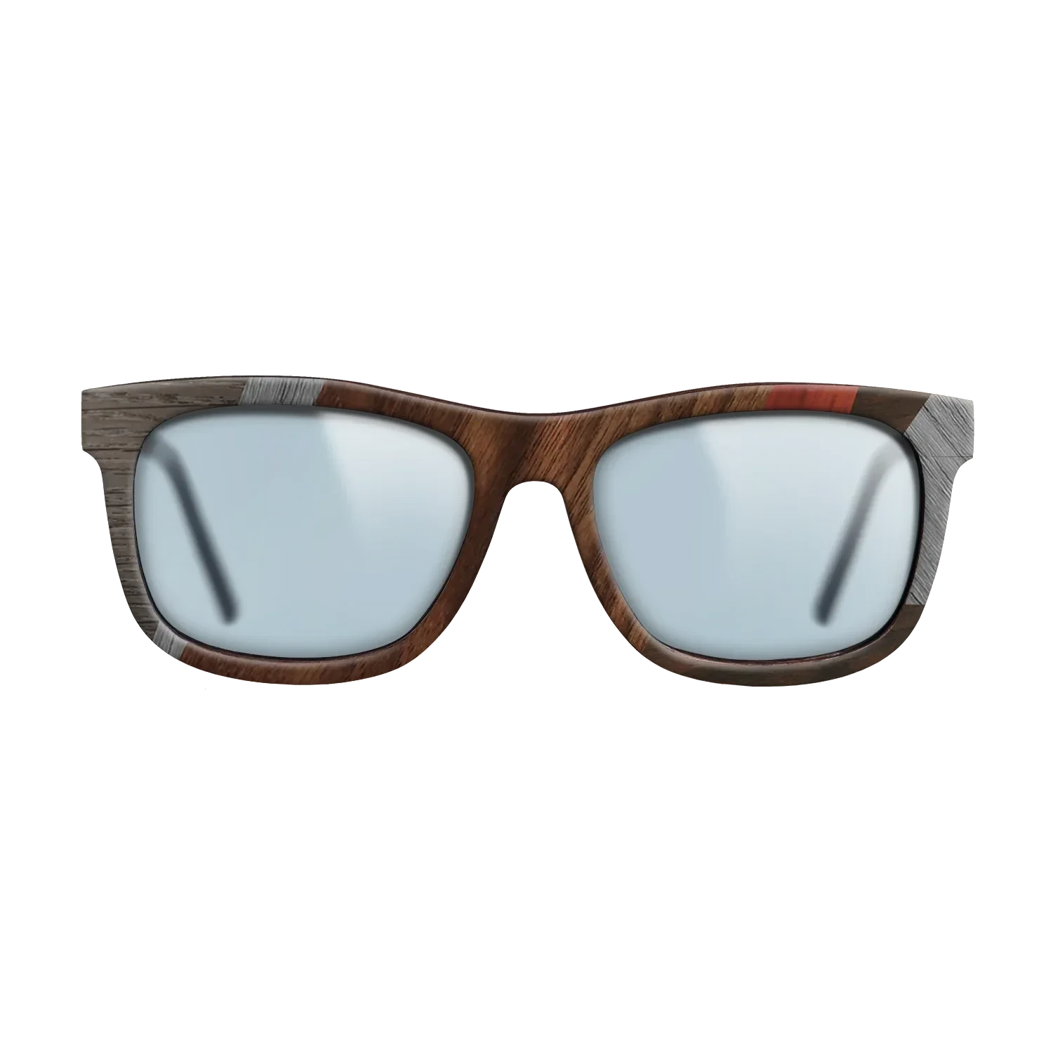 Poplar Dyed: Red,Ziricote Dark Quartered,Fumed Oak,Poplar Dyed: Grey,Walnut Claro Dark,Walnut Claro Light: Fractal - The Hero - Square - 1539 - SIRIS wood optic