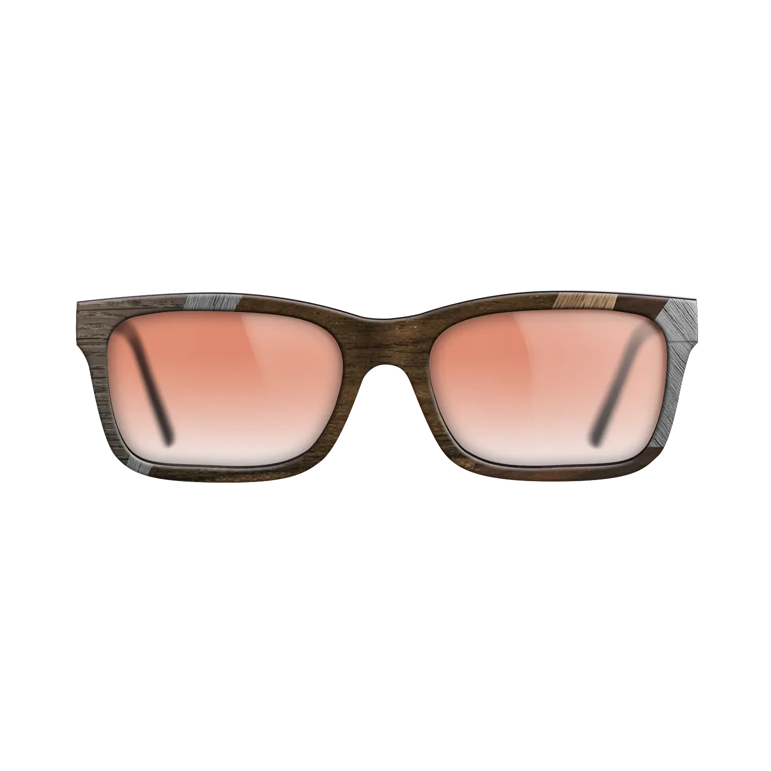 Ziricote Dark Quartered,Poplar Dyed: Grey,Walnut: Straight Grain,Walnut Claro Light: Mosaic - The Sage - Rectangle - 1648 - SIRIS wood optic