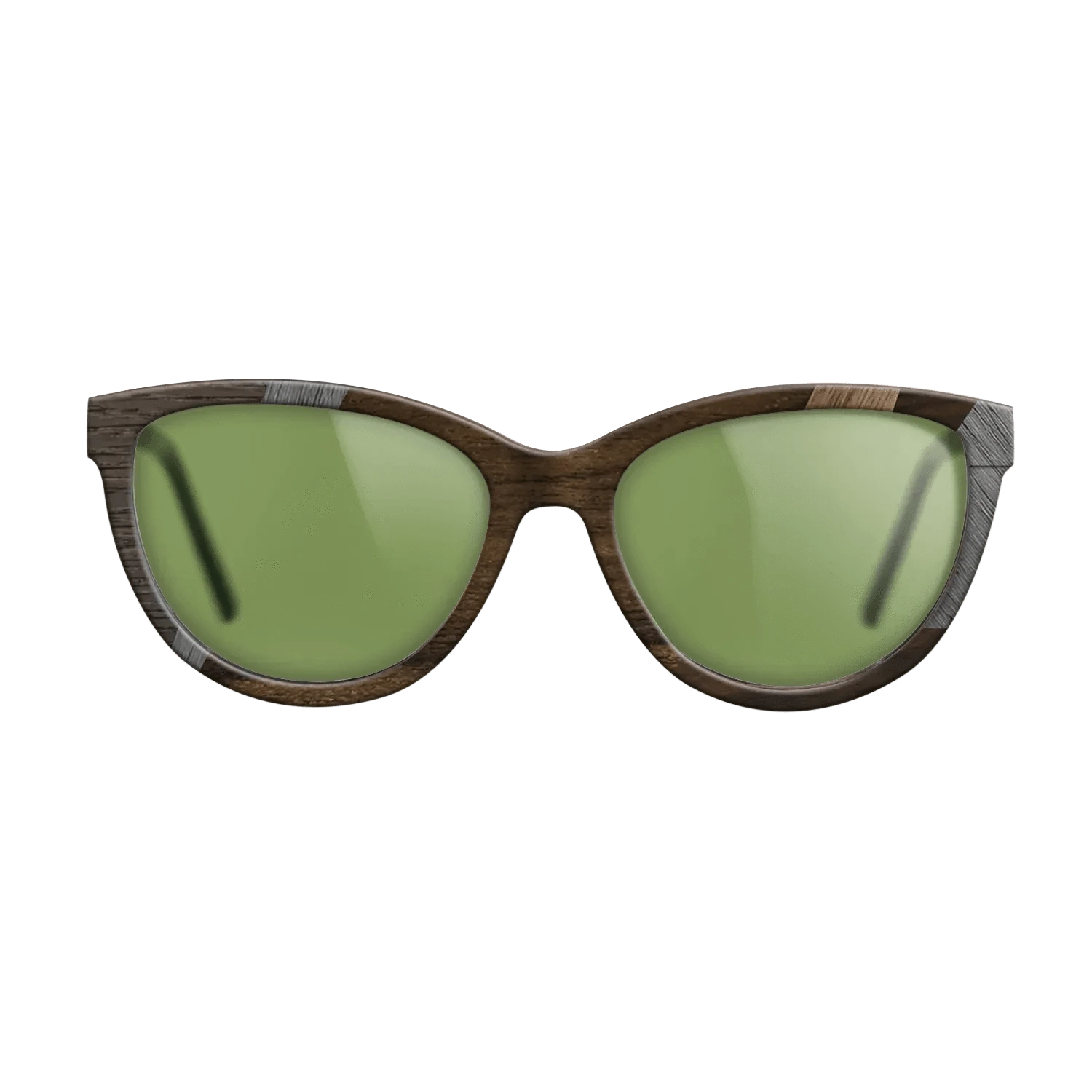 Ziricote Dark Quartered,Poplar Dyed: Grey,Walnut: Straight Grain,Walnut Claro Light: Mosaic - The Maiden - Cat - 1648 - SIRIS wood optic