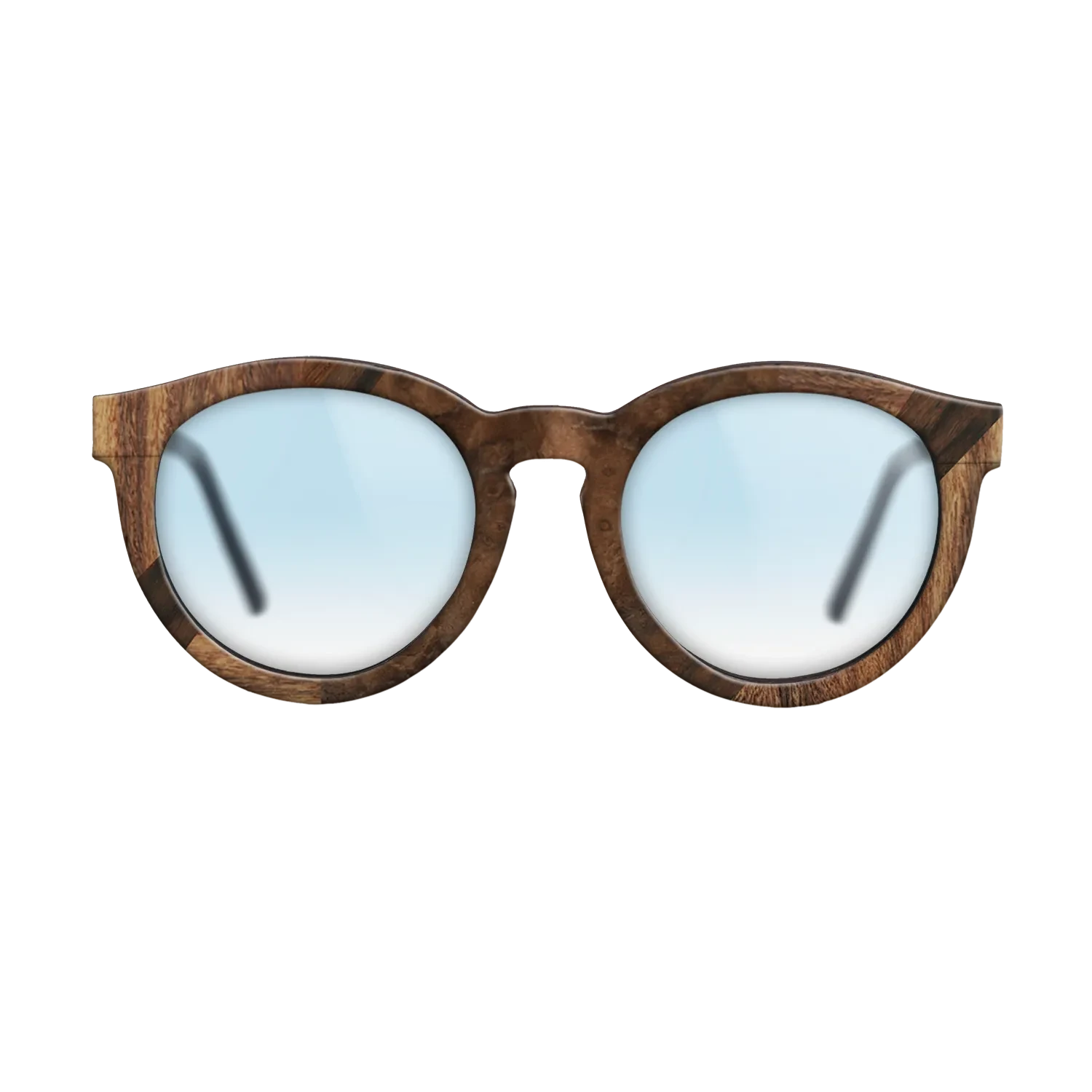 Walnut Burl,Fumed Oak,Fumed Eucalyptus,Louro Preto: Recursive - The Rebel - Round - 1134 - SIRIS wood optic