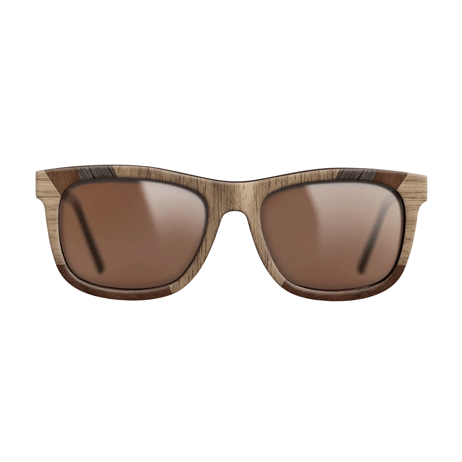Walnut: Straight Grain,Fumed Oak,Wenge: Recursive - The Hero - Square - 1234 - SIRIS wood optic