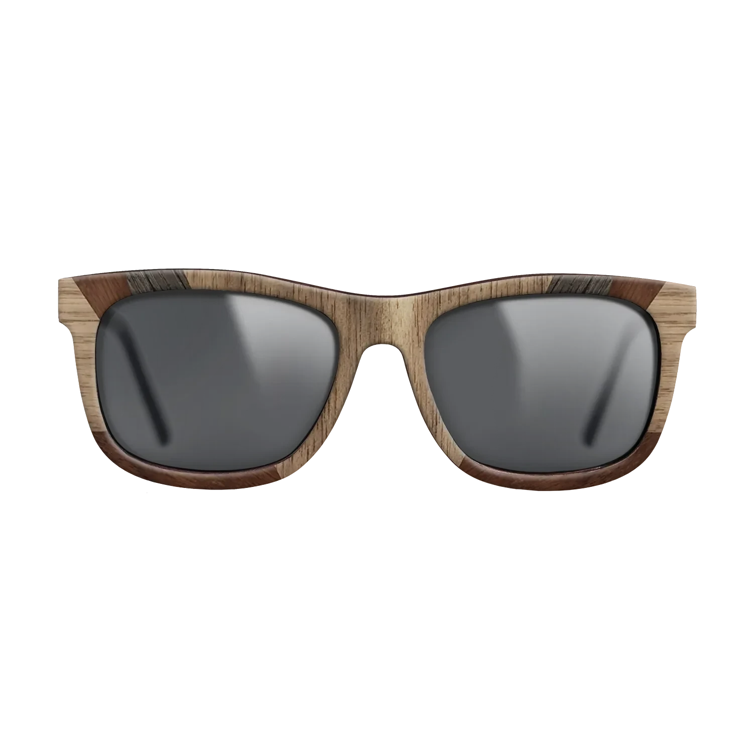 Walnut: Straight Grain,Fumed Oak,Wenge: Recursive - The Hero - Square - 1234 - SIRIS wood optic