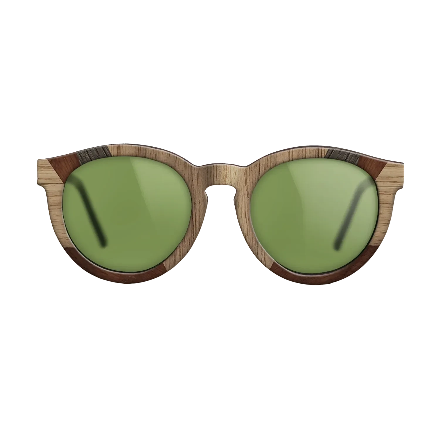 Walnut: Straight Grain,Fumed Oak,Wenge: Recursive - The Rebel - Round - 1234 - SIRIS wood optic