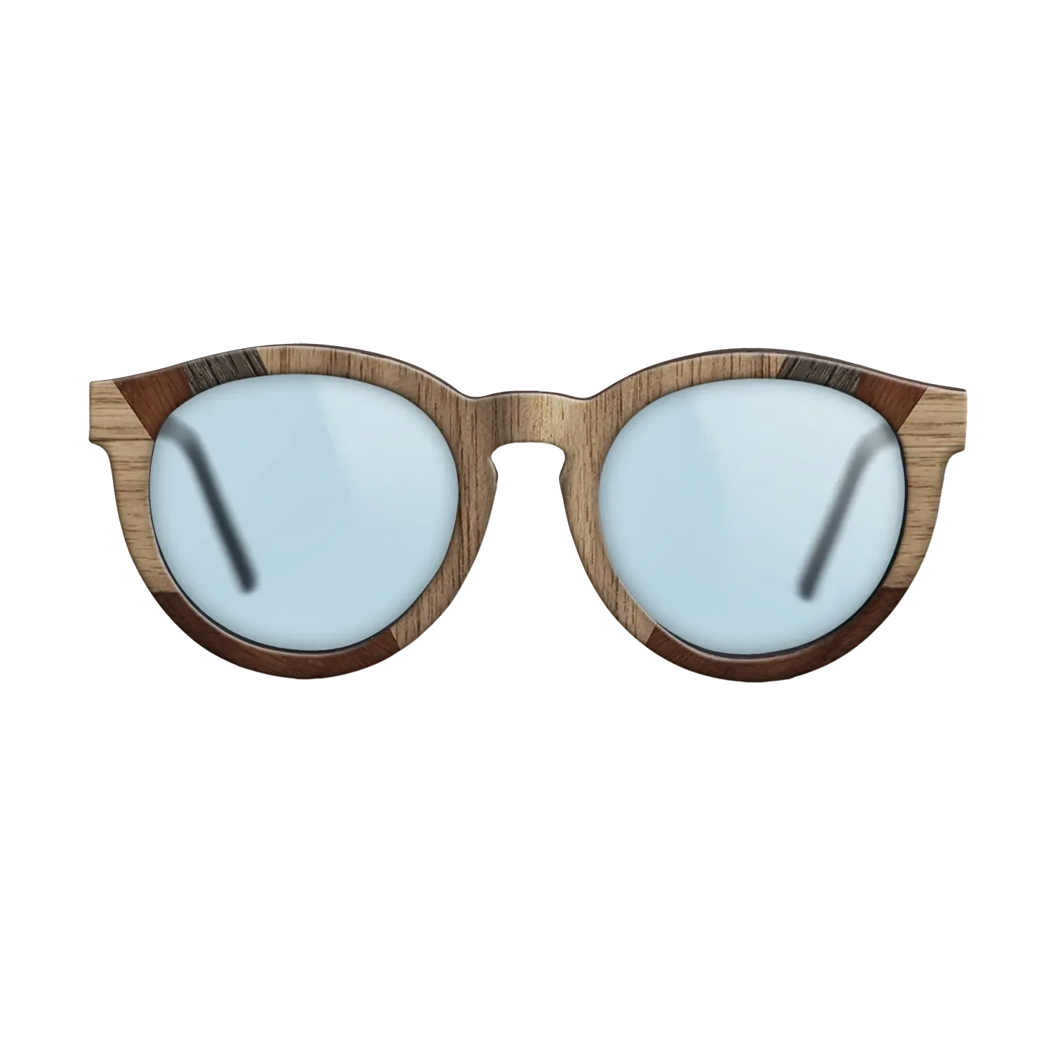 Walnut: Straight Grain,Fumed Oak,Wenge: Recursive - The Rebel - Round - 1234 - SIRIS wood optic