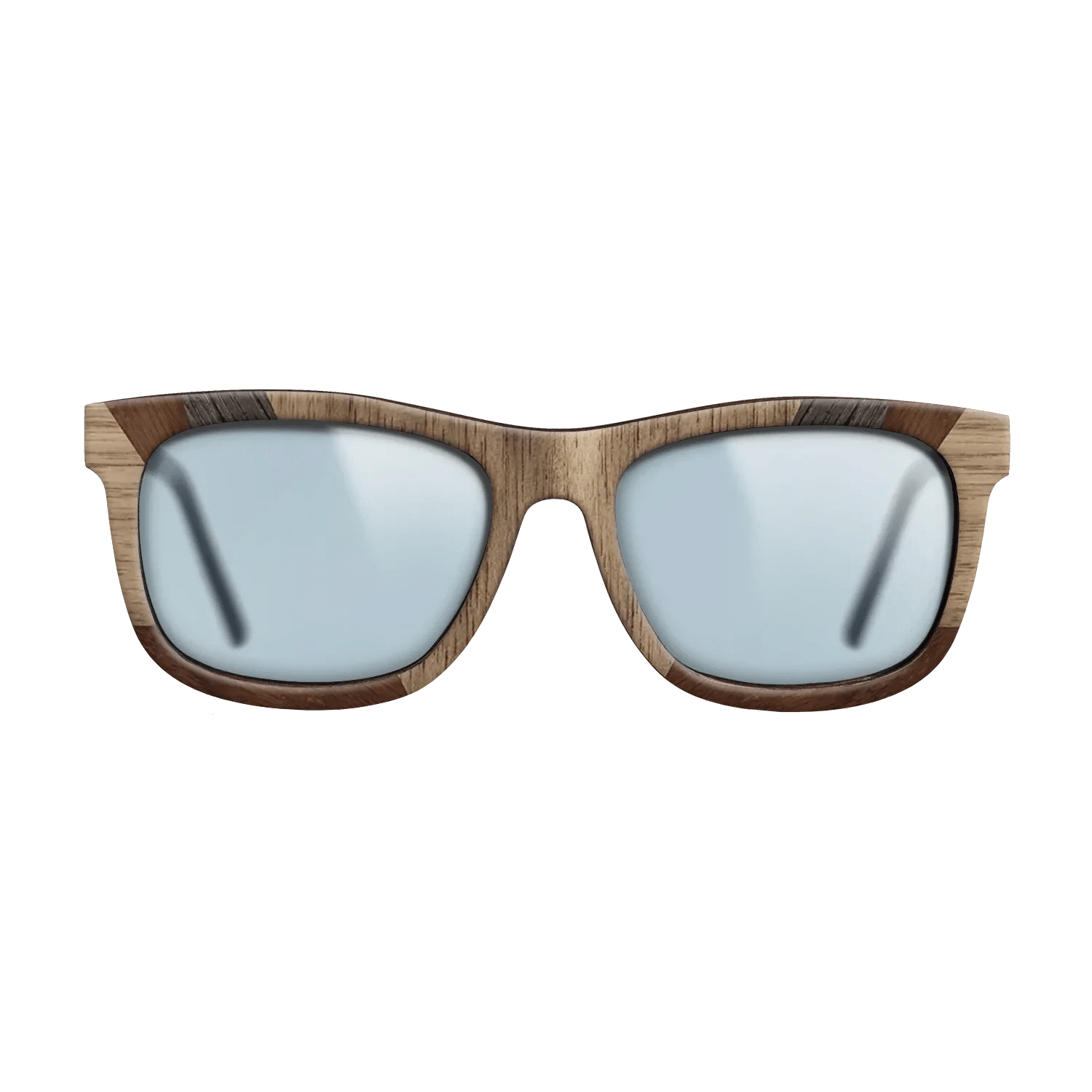 Walnut: Straight Grain,Fumed Oak,Wenge: Recursive - The Hero - Square - 1234 - SIRIS wood optic