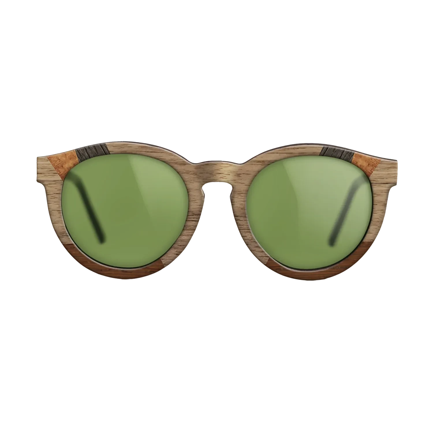 Walnut: Straight Grain,Fumed Oak,Koa,Wenge: Recursive - The Rebel - Round - 1571 - SIRIS wood optic