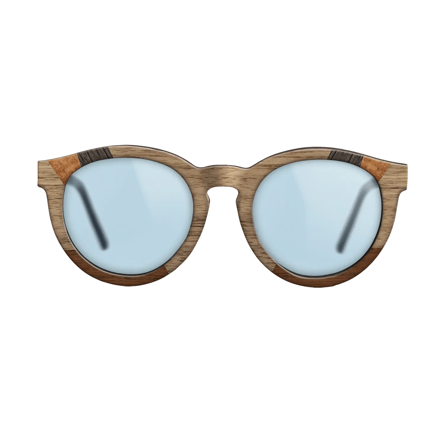Walnut: Straight Grain,Fumed Oak,Koa,Wenge: Recursive - The Rebel - Round - 1571 - SIRIS wood optic