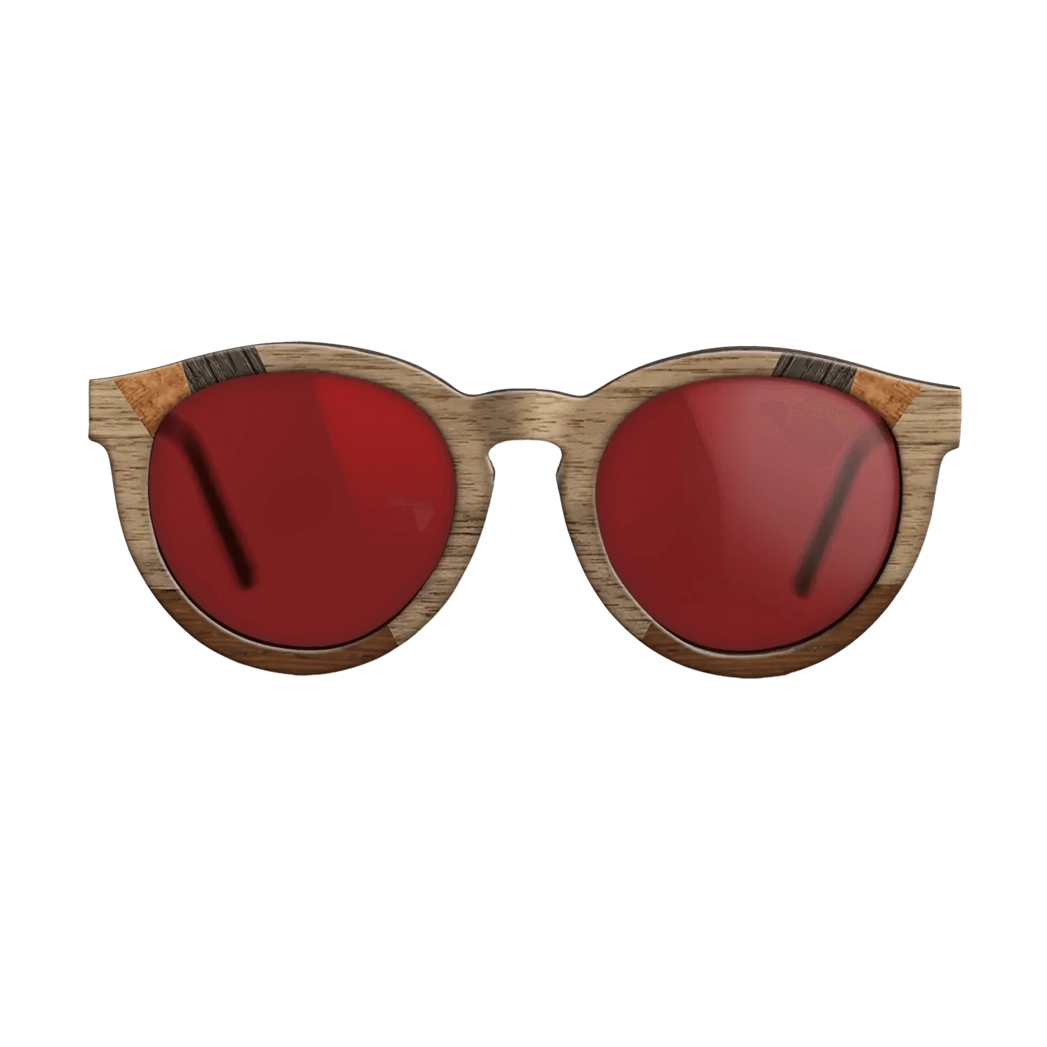 Walnut: Straight Grain,Fumed Oak,Koa,Wenge: Recursive - The Rebel - Round - 1571 - SIRIS wood optic