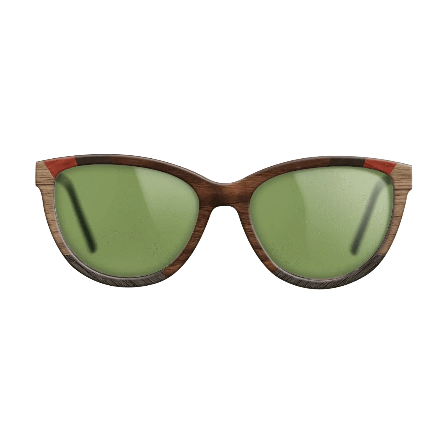 Poplar Dyed: Red,Walnut: Straight Grain,Fumed Oak,Ziricote Dark Quartered,Walnut Claro Dark: Recursive - The Maiden - Cat - 1658 - SIRIS wood optic