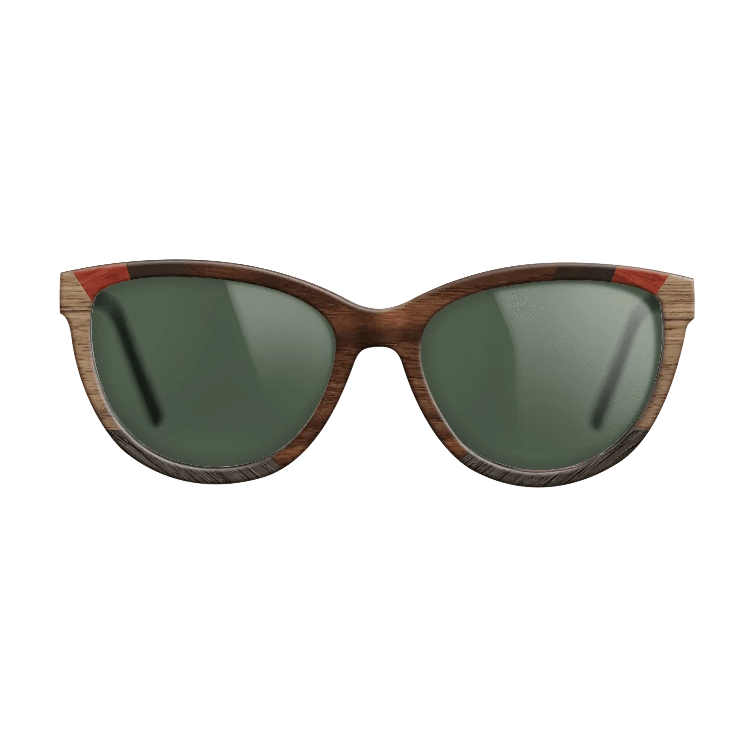 Poplar Dyed: Red,Walnut: Straight Grain,Fumed Oak,Ziricote Dark Quartered,Walnut Claro Dark: Recursive - The Maiden - Cat - 1658 - SIRIS wood optic