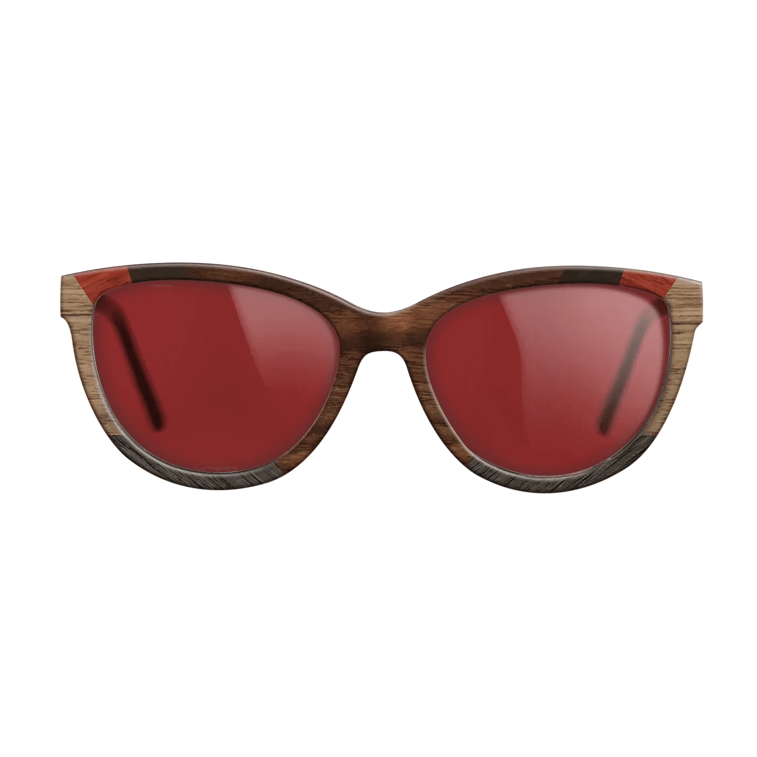 Poplar Dyed: Red,Walnut: Straight Grain,Fumed Oak,Ziricote Dark Quartered,Walnut Claro Dark: Recursive - The Maiden - Cat - 1658 - SIRIS wood optic