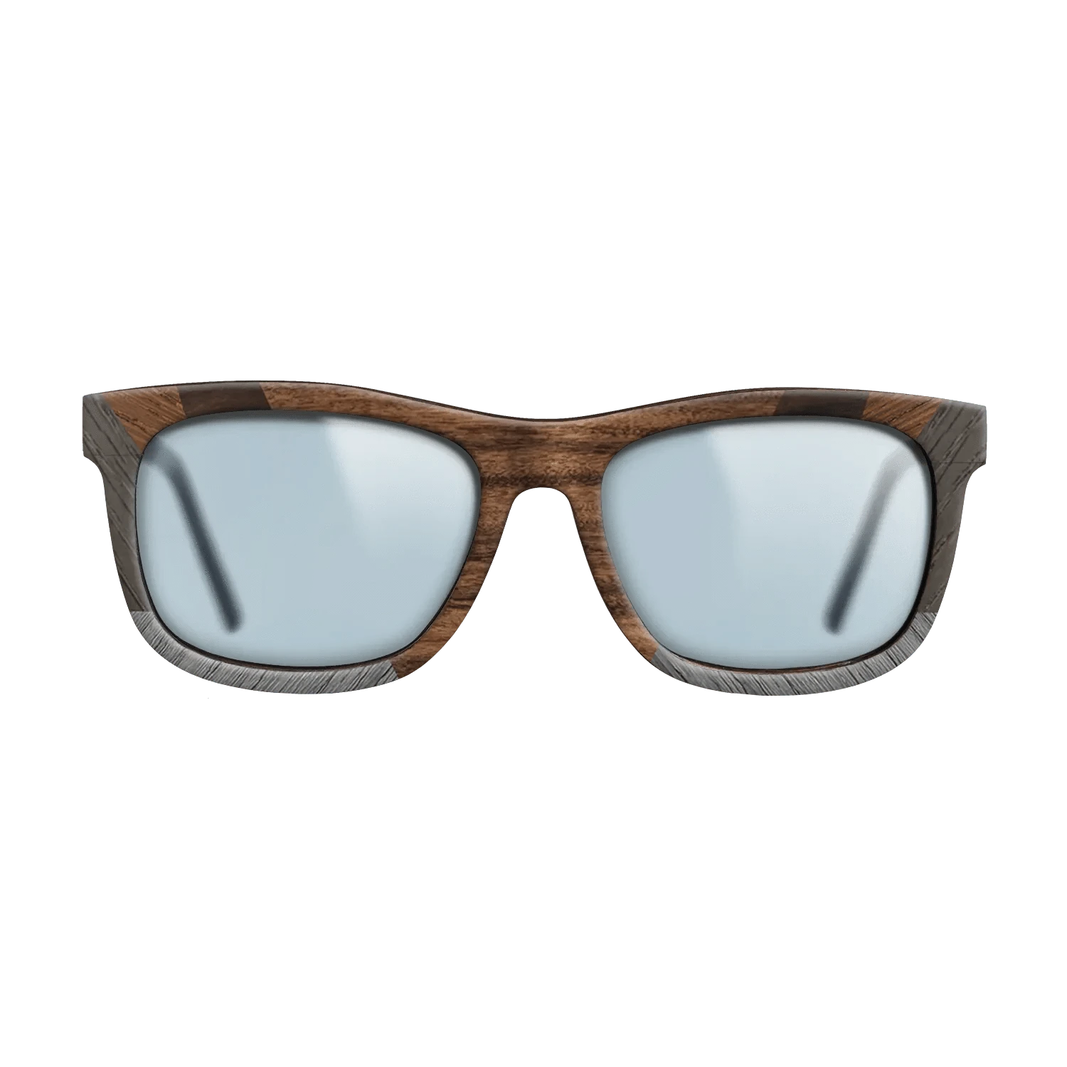 Santos Rosewood Dark,Fumed Oak,Poplar Dyed: Grey,Ziricote Dark Quartered: Recursive - The Hero - Square - 734 - SIRIS wood optic