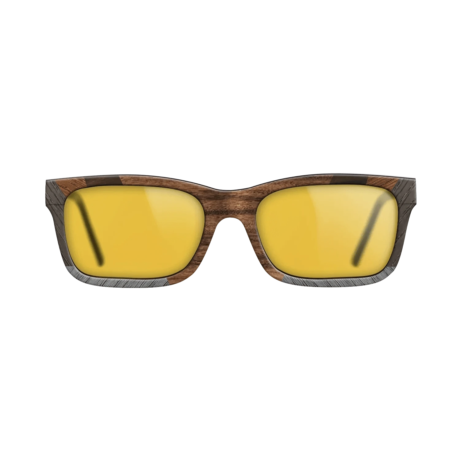 Santos Rosewood Dark,Fumed Oak,Poplar Dyed: Grey,Ziricote Dark Quartered: Recursive - The Sage - Rectangle - 734 - SIRIS wood optic