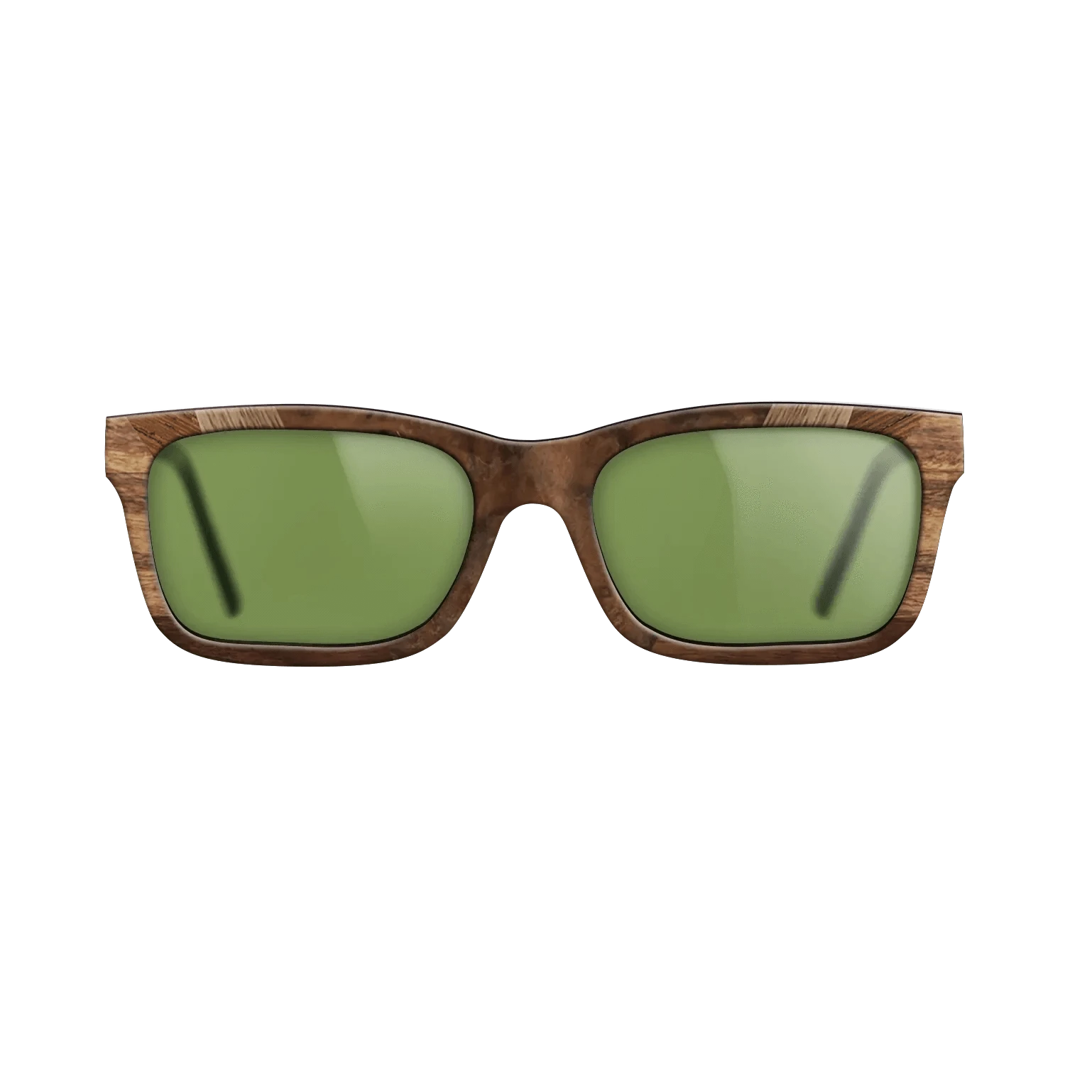 Walnut Burl,Walnut: Straight Grain,Santos Rosewood Dark,Walnut Claro Dark,Poplar Dyed: Grey: Recursive - The Sage - Rectangle - 1868 - SIRIS wood optic