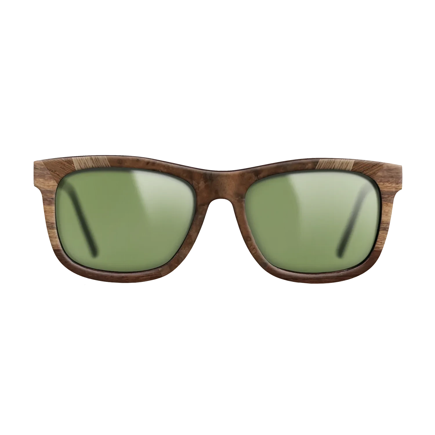 Walnut Burl,Walnut: Straight Grain,Santos Rosewood Dark,Walnut Claro Dark,Poplar Dyed: Grey: Recursive - The Hero - Square - 1868 - SIRIS wood optic