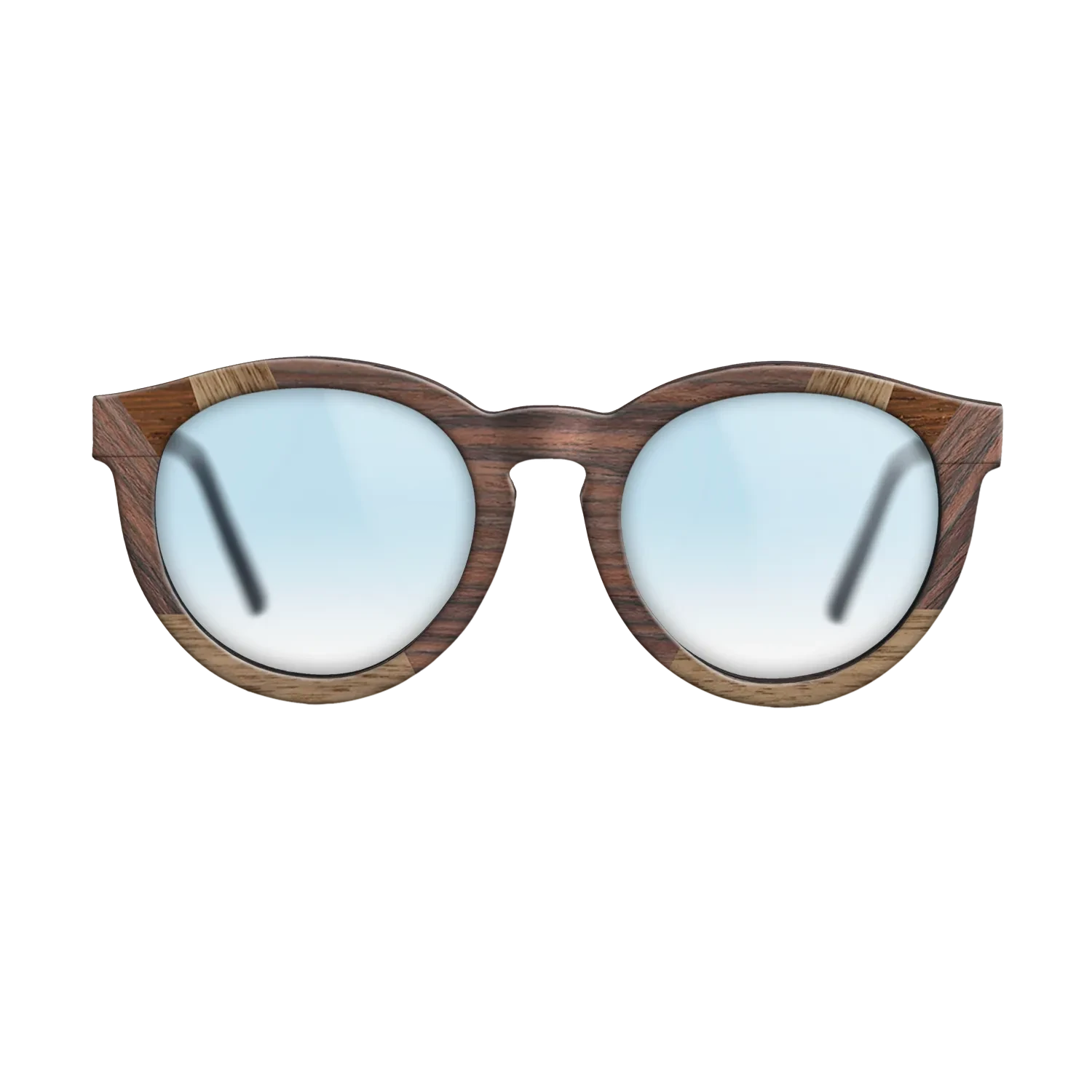 Rosewood Reconstituted,Walnut: Straight Grain,Fumed Oak,Wenge: Recursive - The Rebel - Round - 790 - SIRIS wood optic