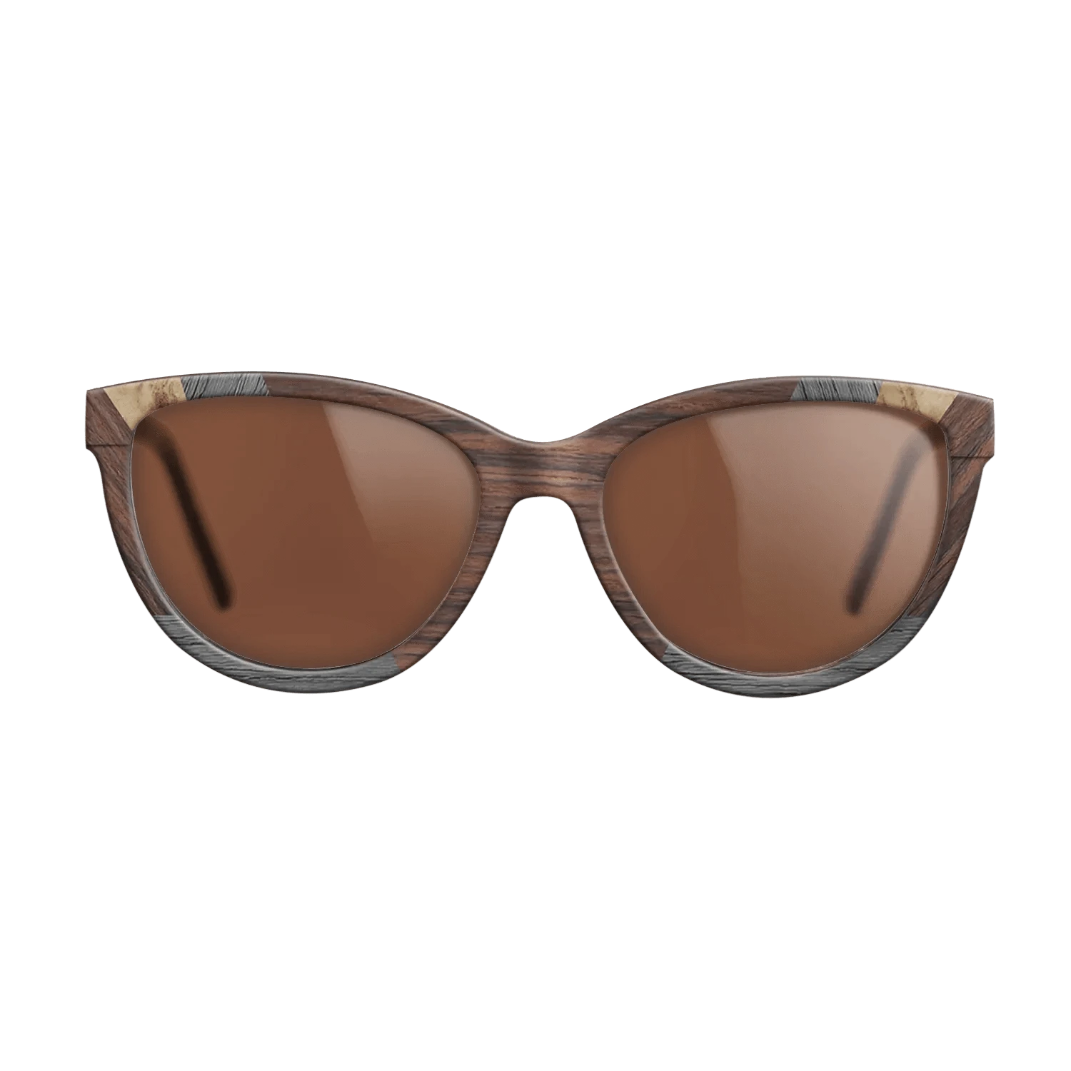 Rosewood Reconstituted,Poplar Dyed: Grey,Fumed Oak,Olive Burl: Recursive - The Maiden - Cat - 1120 - SIRIS wood optic