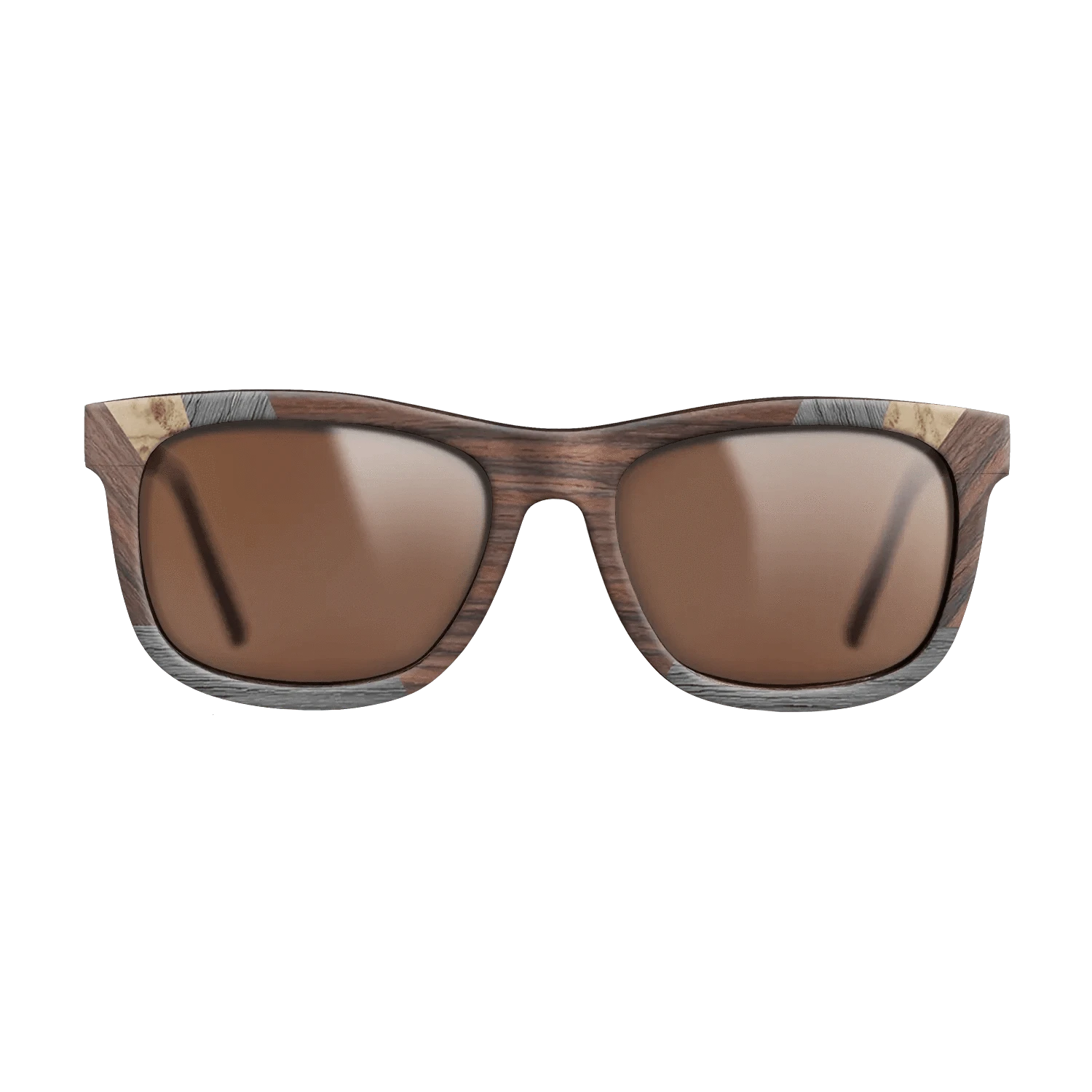 Rosewood Reconstituted,Poplar Dyed: Grey,Fumed Oak,Olive Burl: Recursive - The Hero - Square - 1120 - SIRIS wood optic