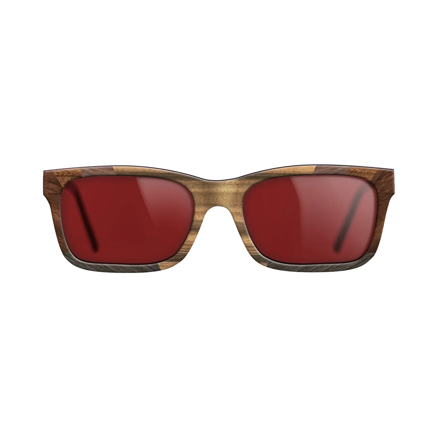 Rosewood Reconstituted,Louro Preto,Ziricote Dark Quartered,Fumed Oak,Santos Rosewood Dark: Recursive - The Sage - Rectangle - 895 - SIRIS wood optic