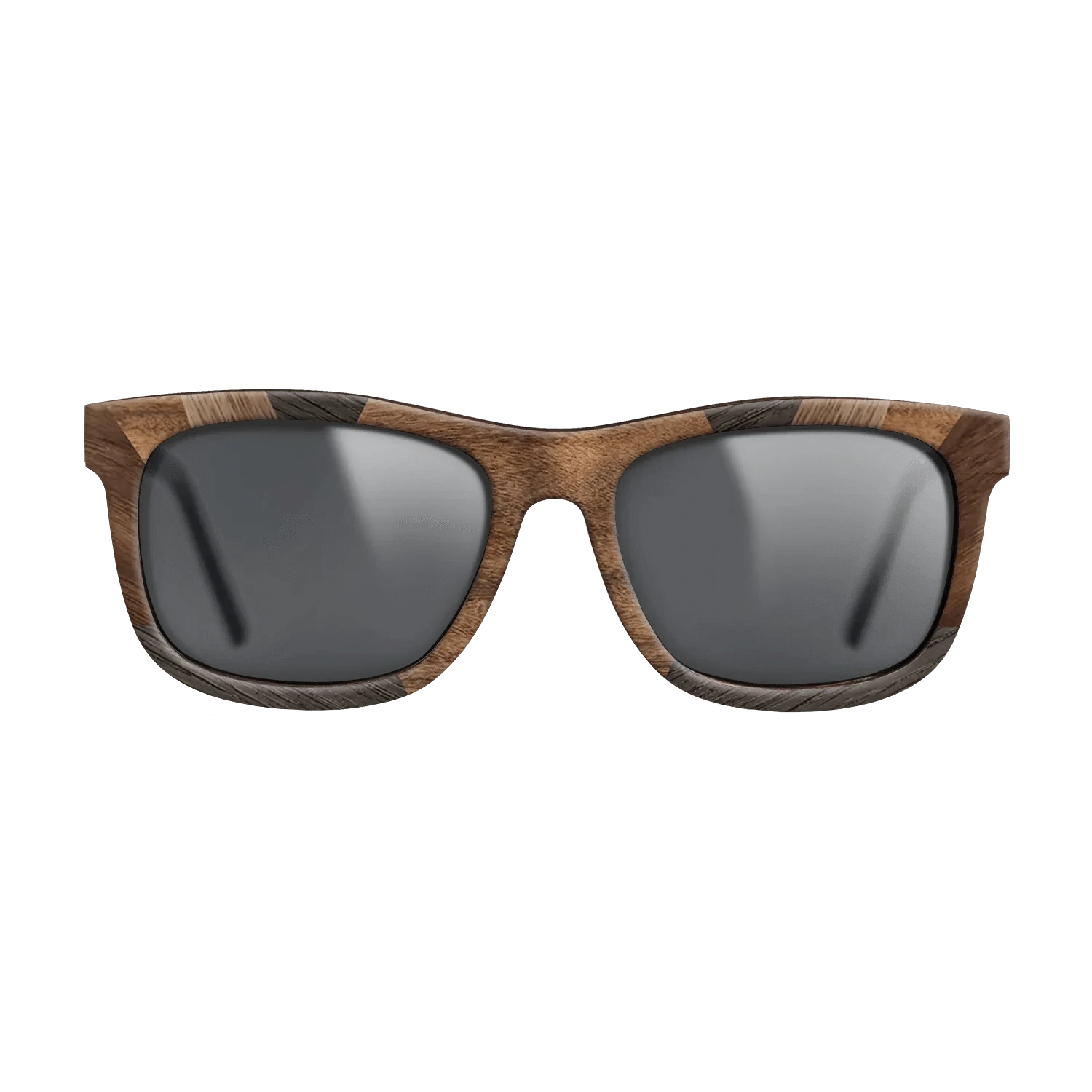 Walnut Claro Light,Fumed Oak,Walnut: Straight Grain,Ziricote Dark Quartered,Santos Rosewood Dark: Recursive - The Hero - Square - 1529 - SIRIS wood optic