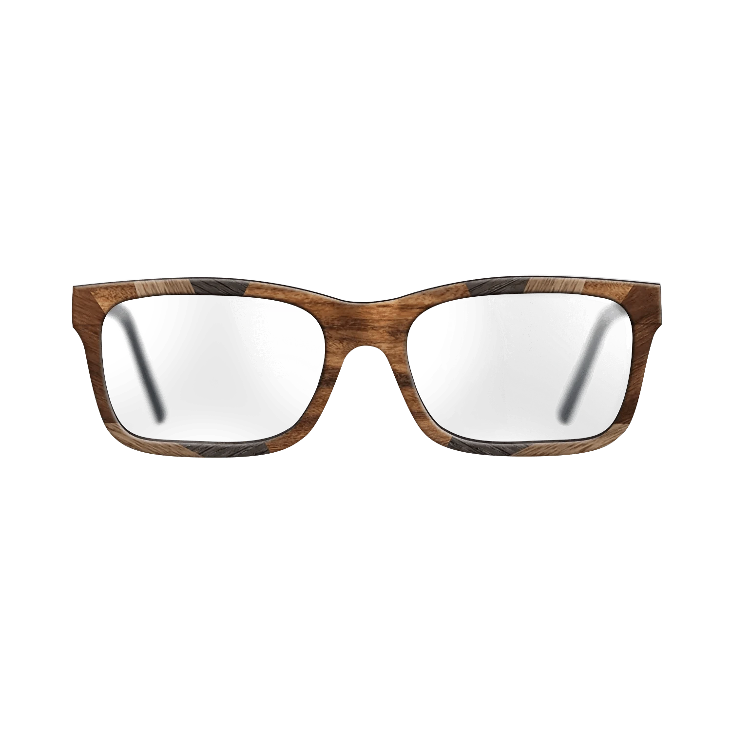 Santos Rosewood Dark,Fumed Oak,Walnut: Straight Grain,Kingwood: Recursive - The Sage - Rectangle - 1938 - SIRIS wood optic
