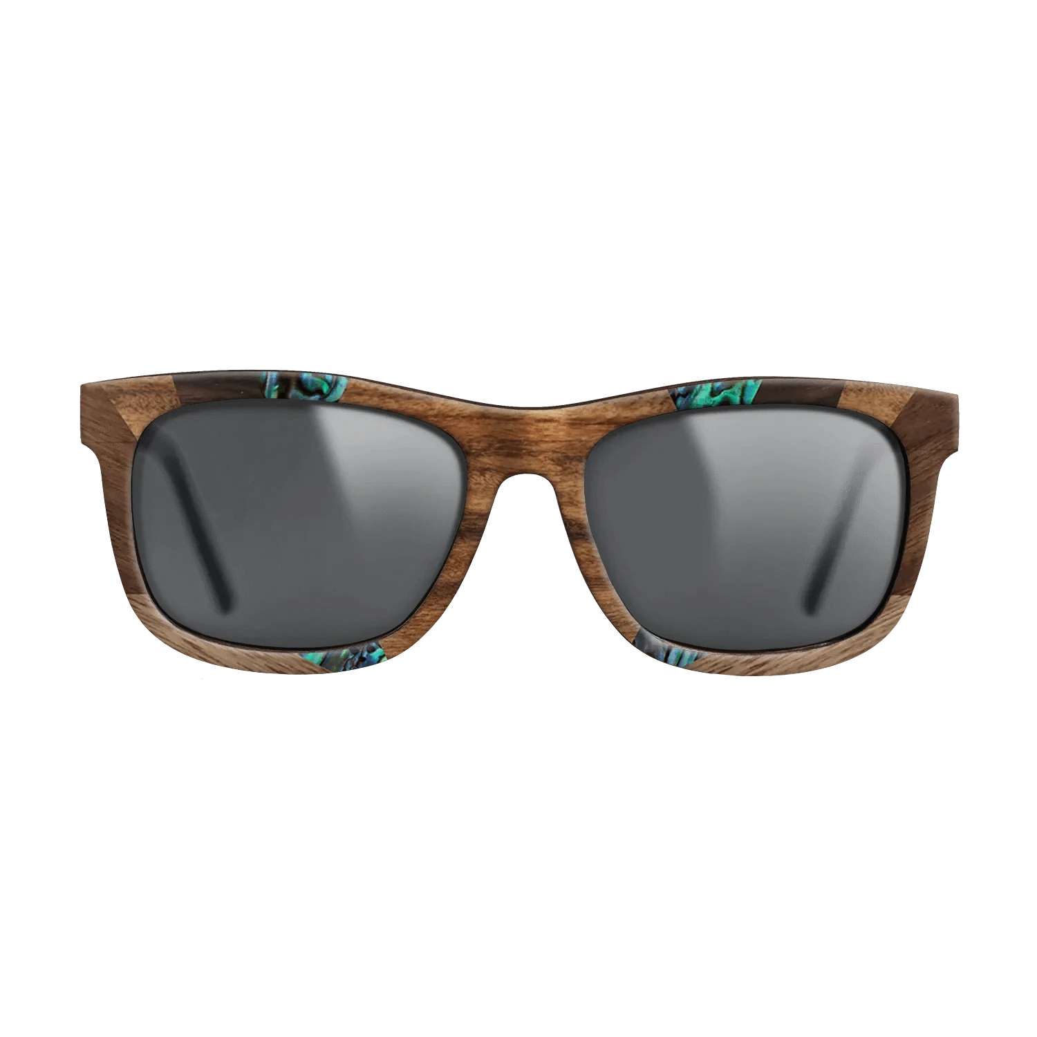 Santos Rosewood Dark,Fumed Oak,Abalone Shell,Ziricote Dark Quartered,Walnut: Straight Grain: Recursive - The Hero - Square - 853 - SIRIS wood optic