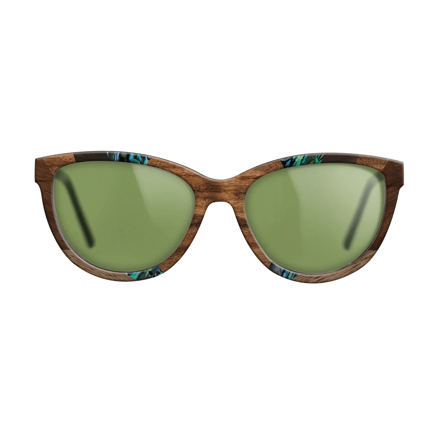 Santos Rosewood Dark,Fumed Oak,Abalone Shell,Ziricote Dark Quartered,Walnut: Straight Grain: Recursive - The Maiden - Cat - 853 - SIRIS wood optic