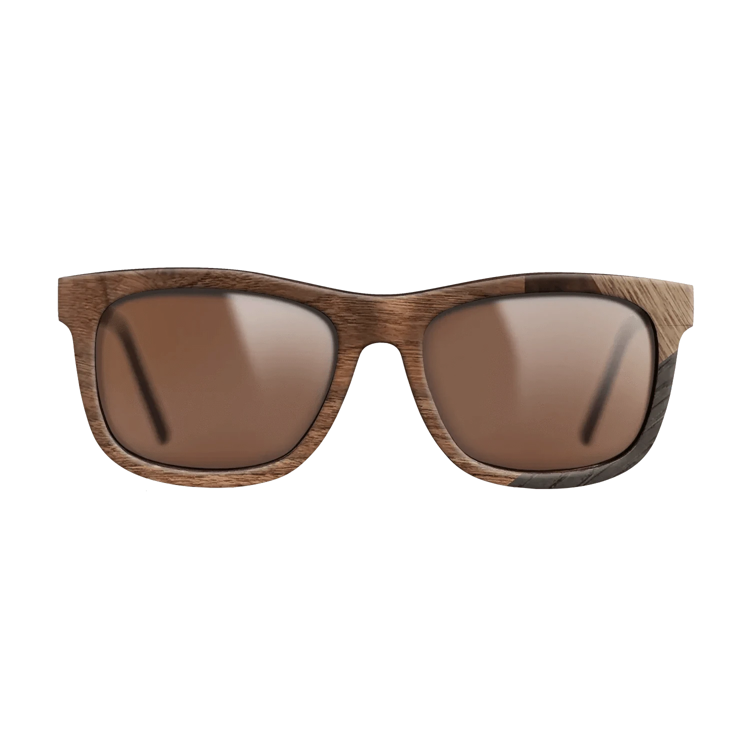 Walnut Claro Light,Fumed Oak,Walnut Burl,Ziricote Light Quartered: Mosaic - The Hero - Square - 1908 - SIRIS wood optic