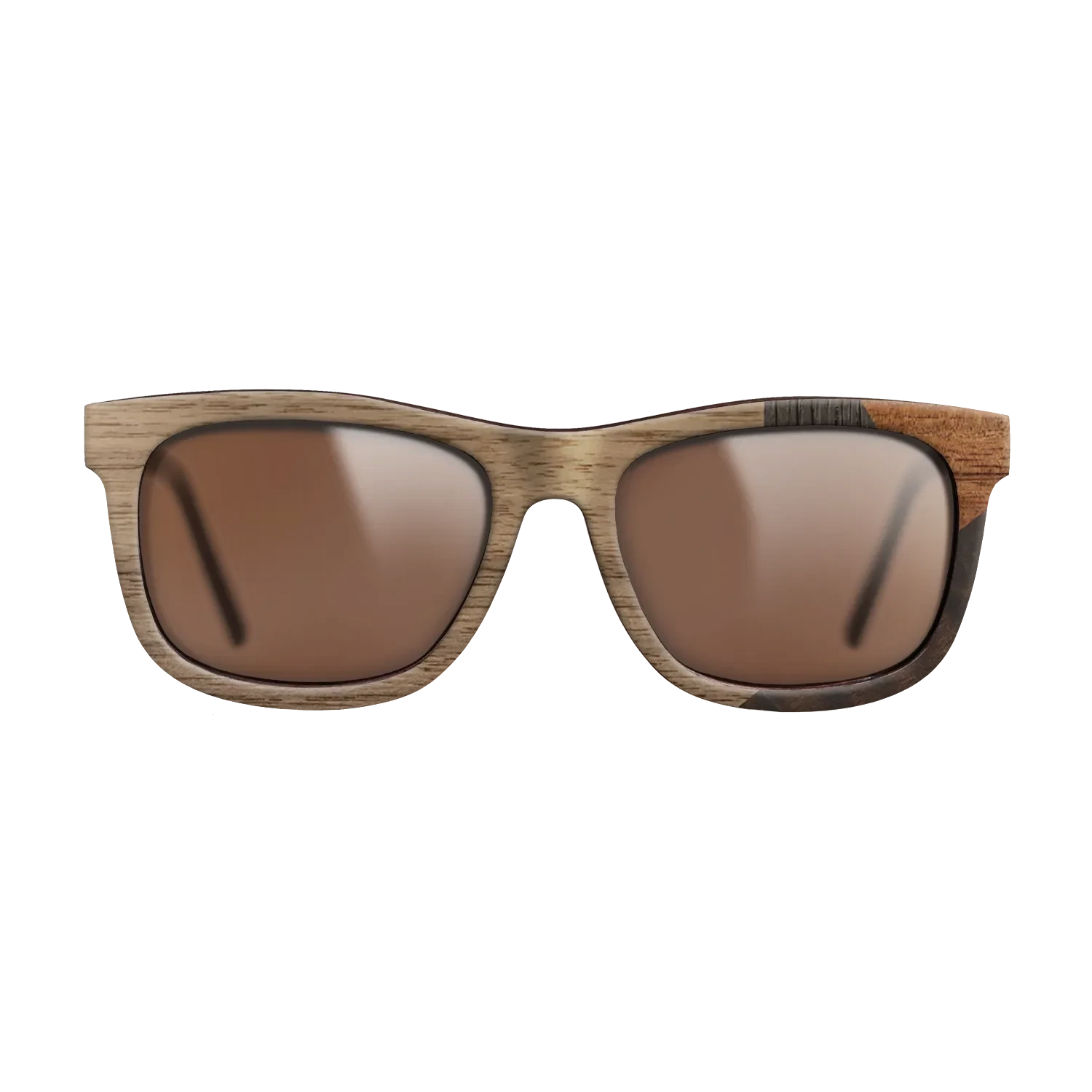 Walnut: Straight Grain,Fumed Oak,Koa,Fumed Eucalyptus: Mosaic - The Hero - Square - 2030 - SIRIS wood optic